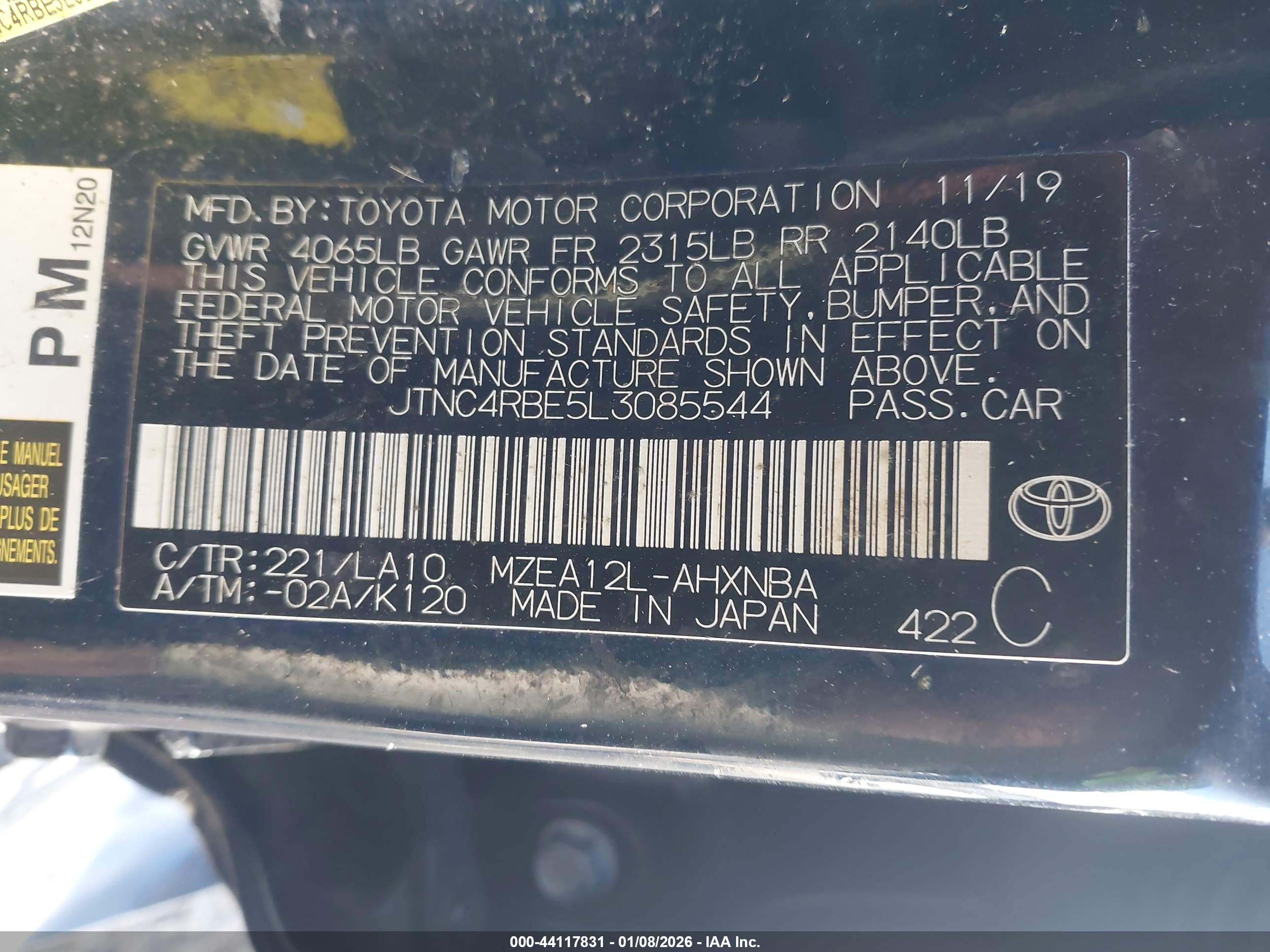TOYOTA COROLLA image 9
