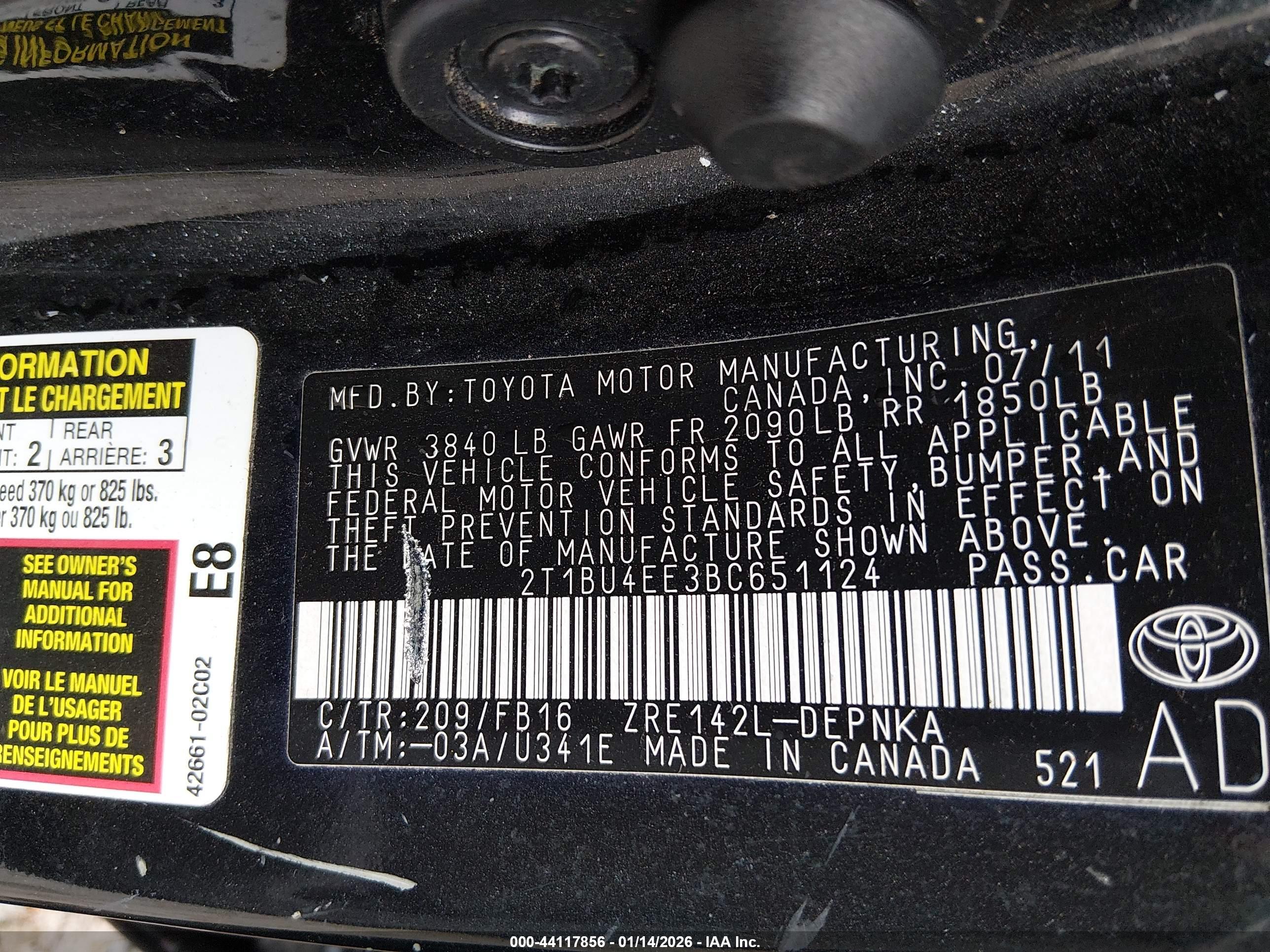 TOYOTA COROLLA image 9