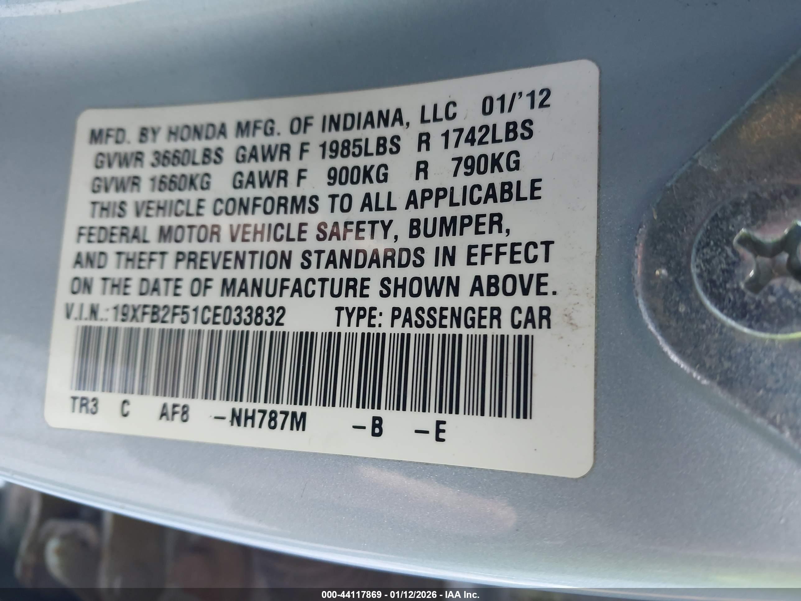 HONDA CIVIC image 9