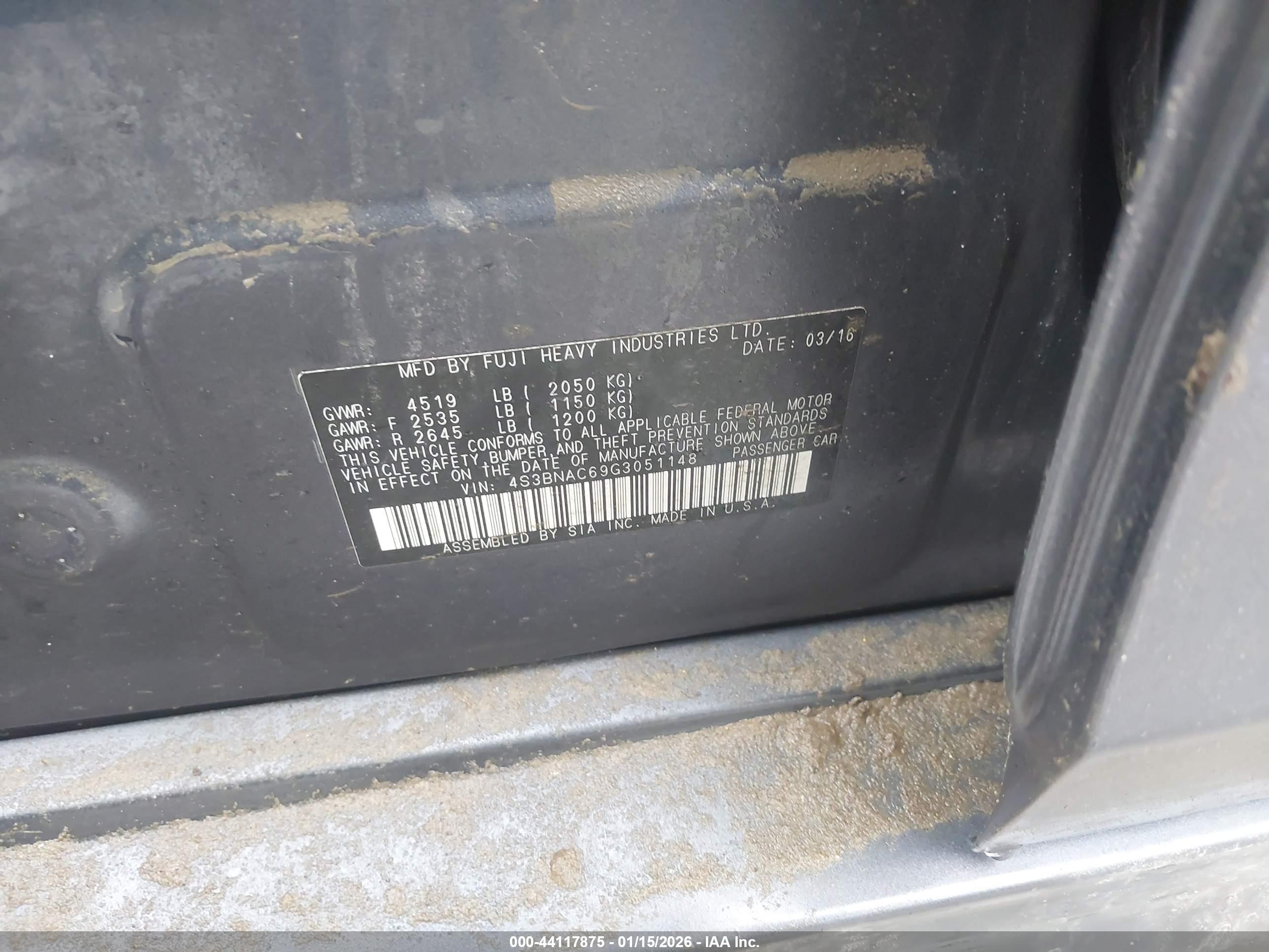 SUBARU LEGACY image 9