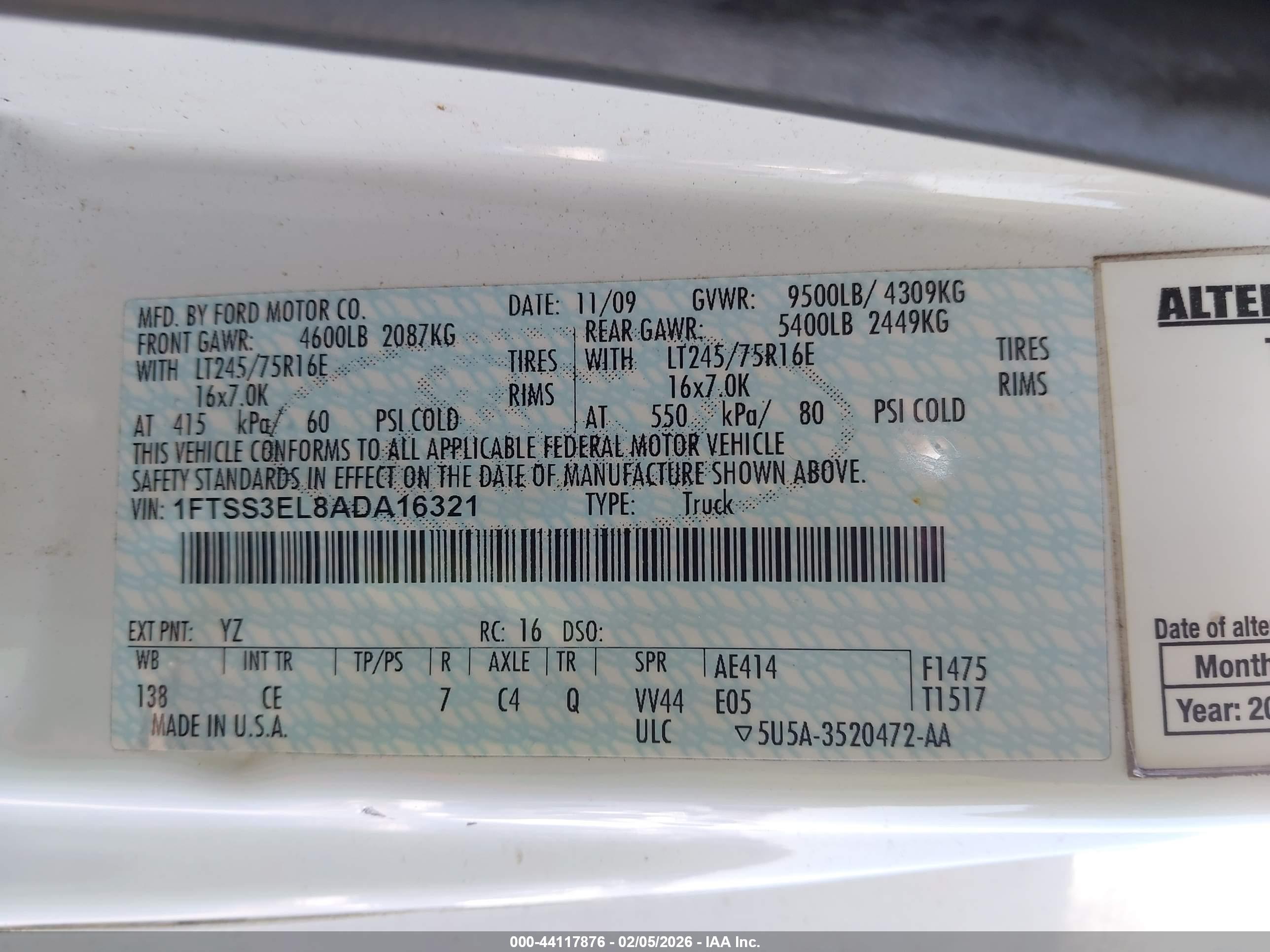 FORD E-350 image 9