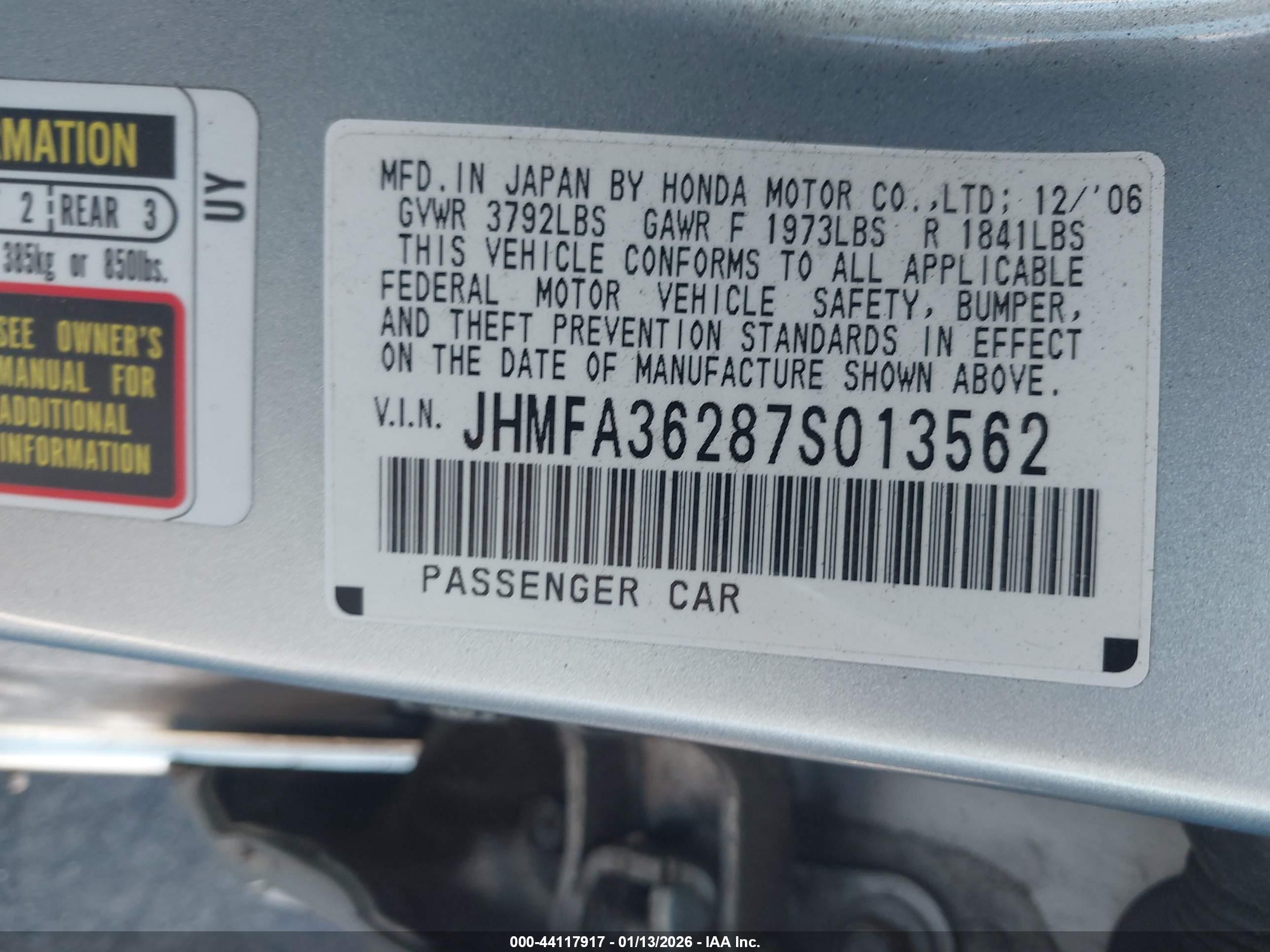 HONDA CIVIC image 9
