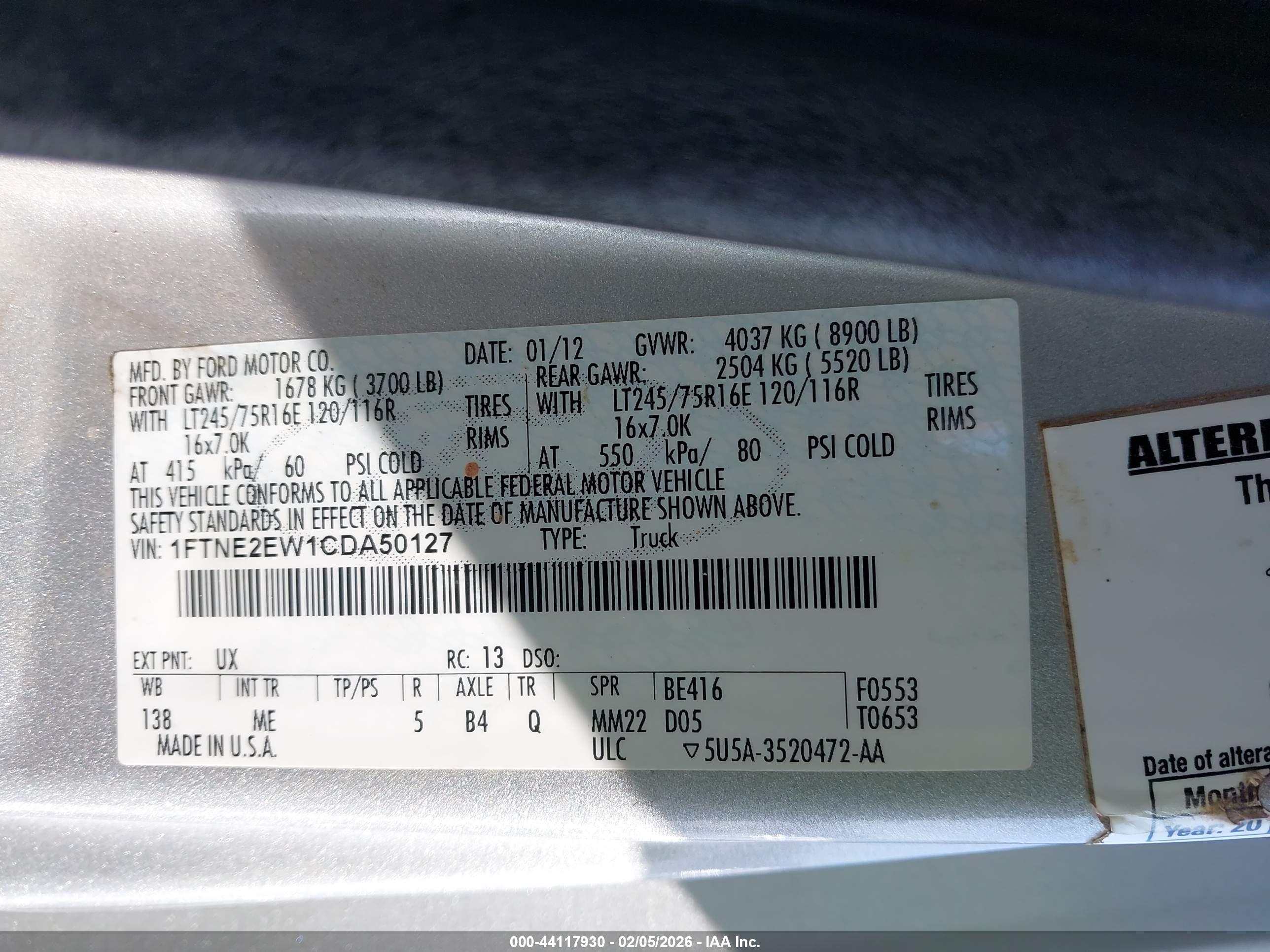 FORD E-250 image 9