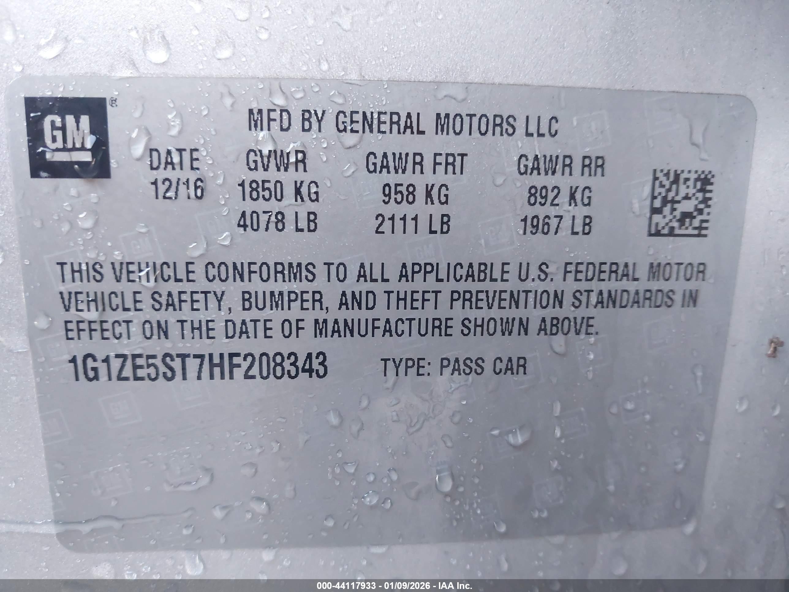 CHEVROLET MALIBU image 9