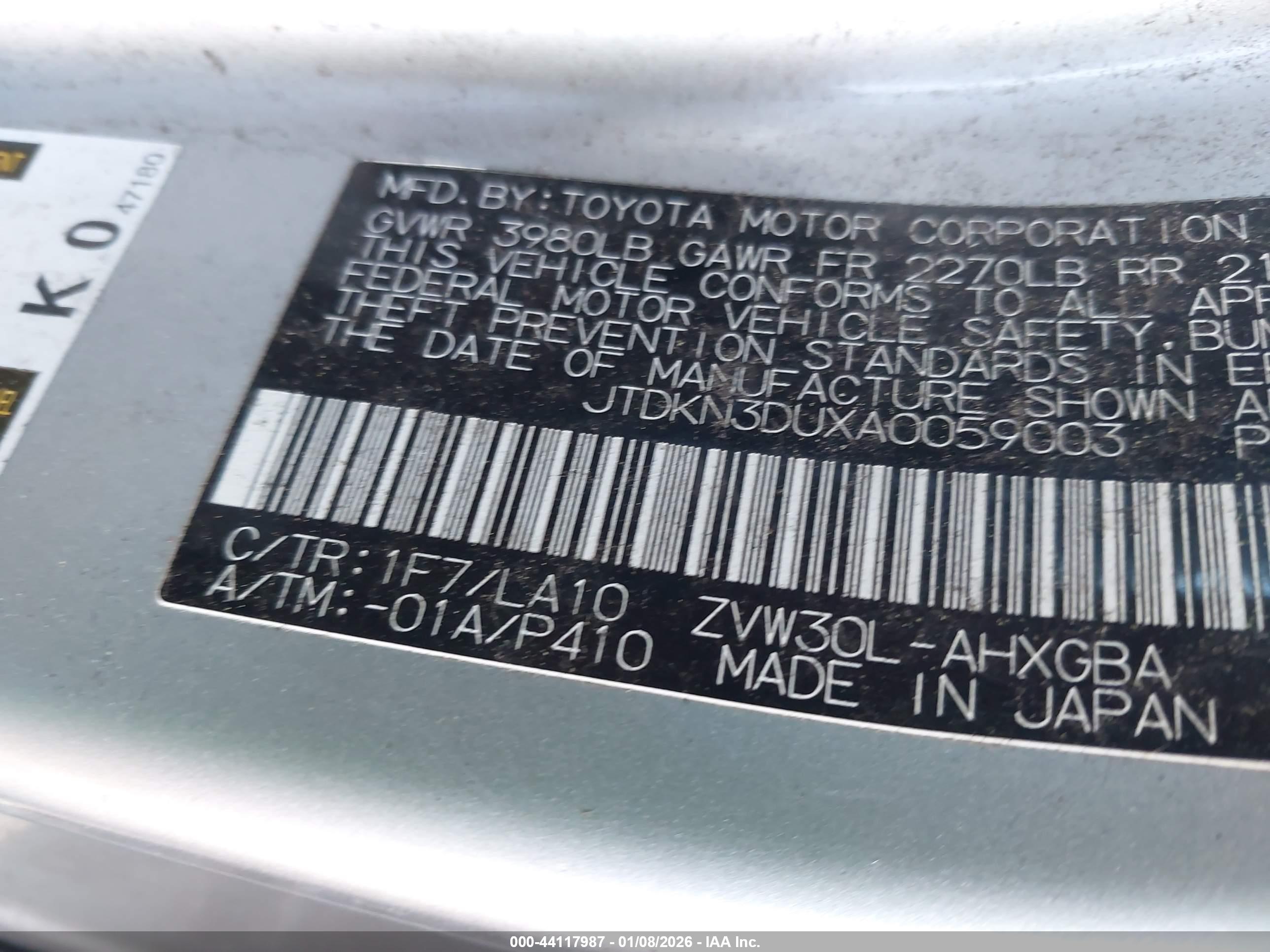 TOYOTA PRIUS image 9