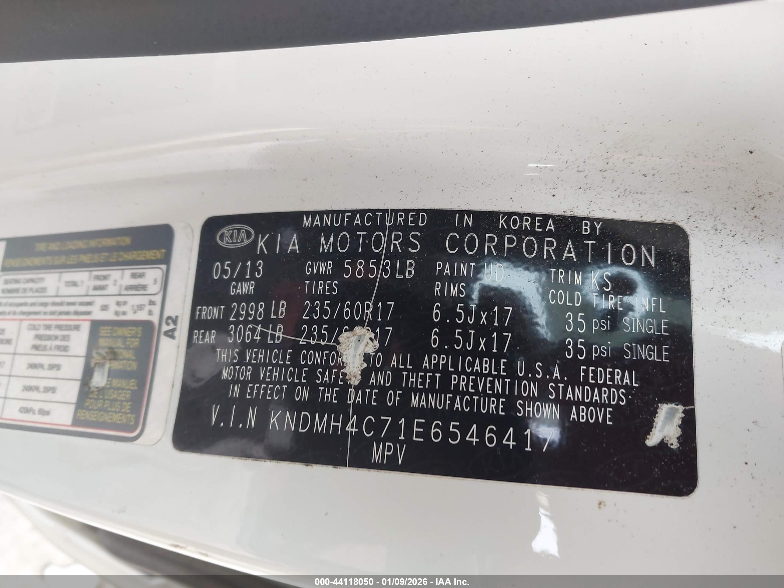 KIA SEDONA image 9