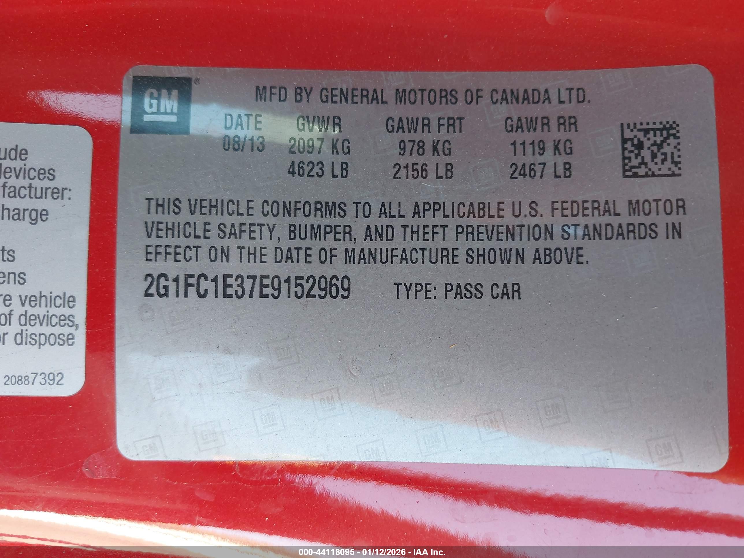 CHEVROLET CAMARO image 9