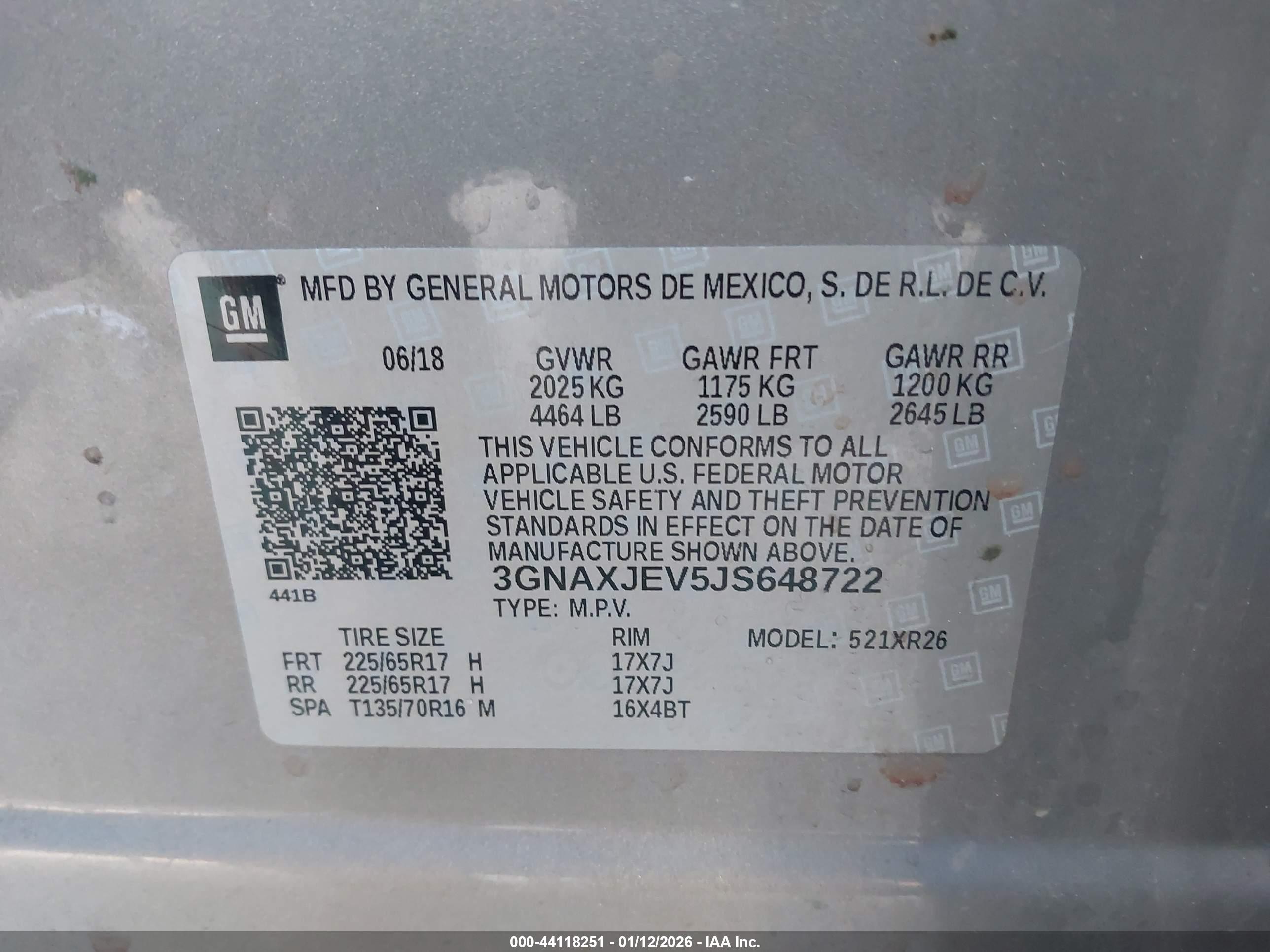 CHEVROLET EQUINOX image 9
