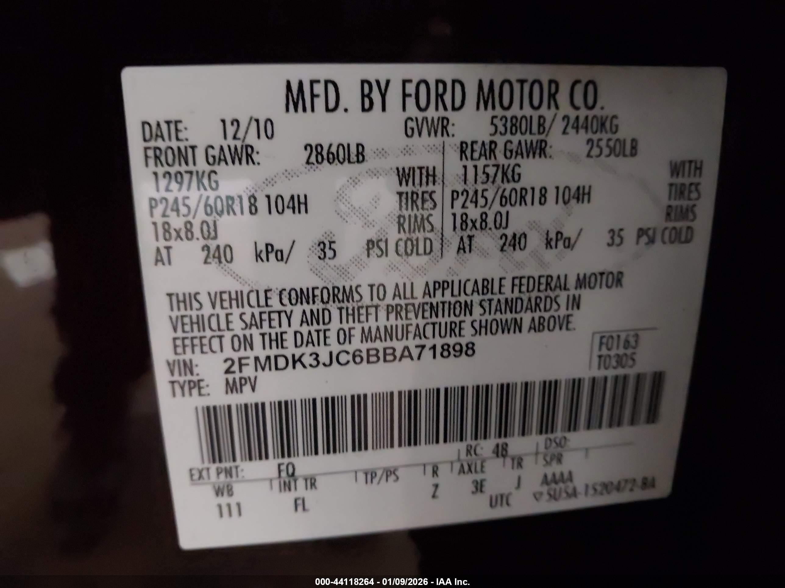FORD EDGE image 9