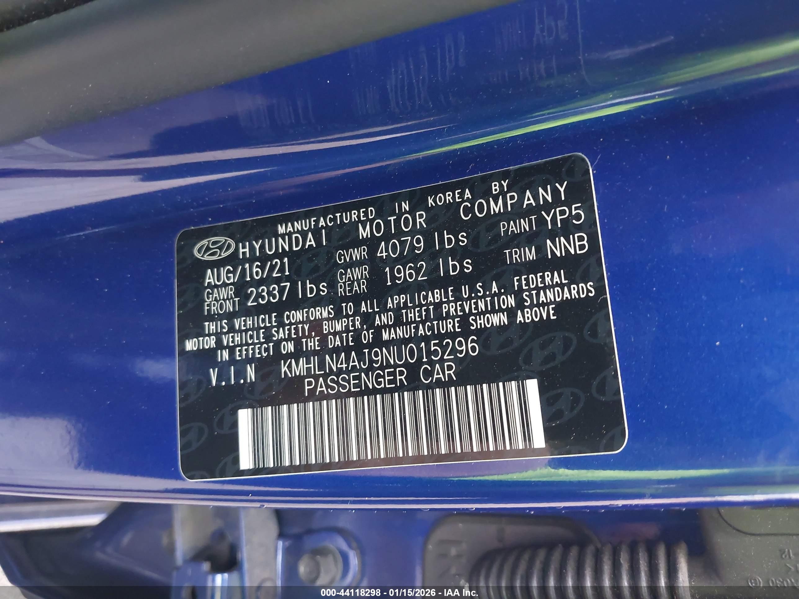 HYUNDAI ELANTRA image 9