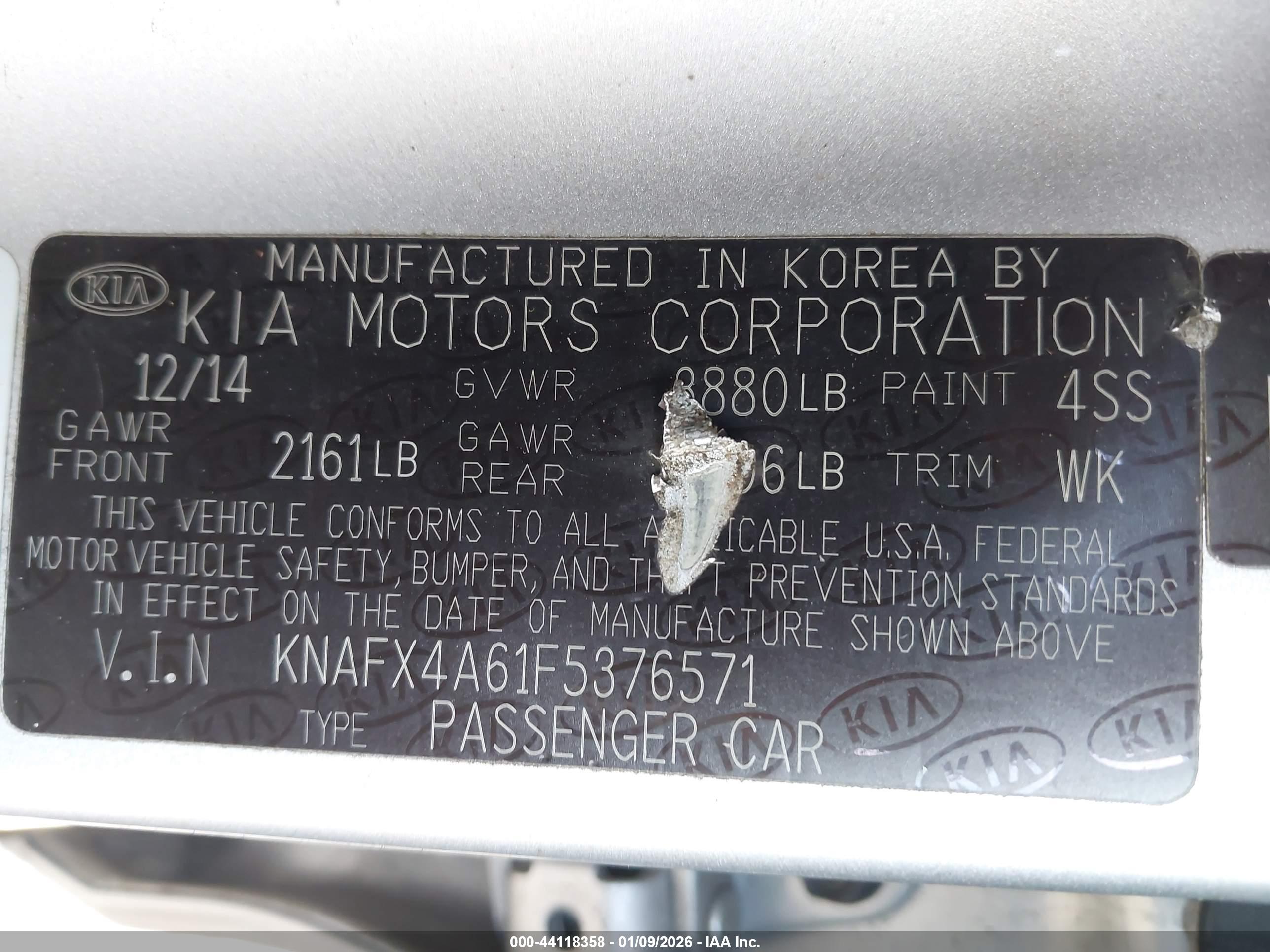 KIA FORTE image 9