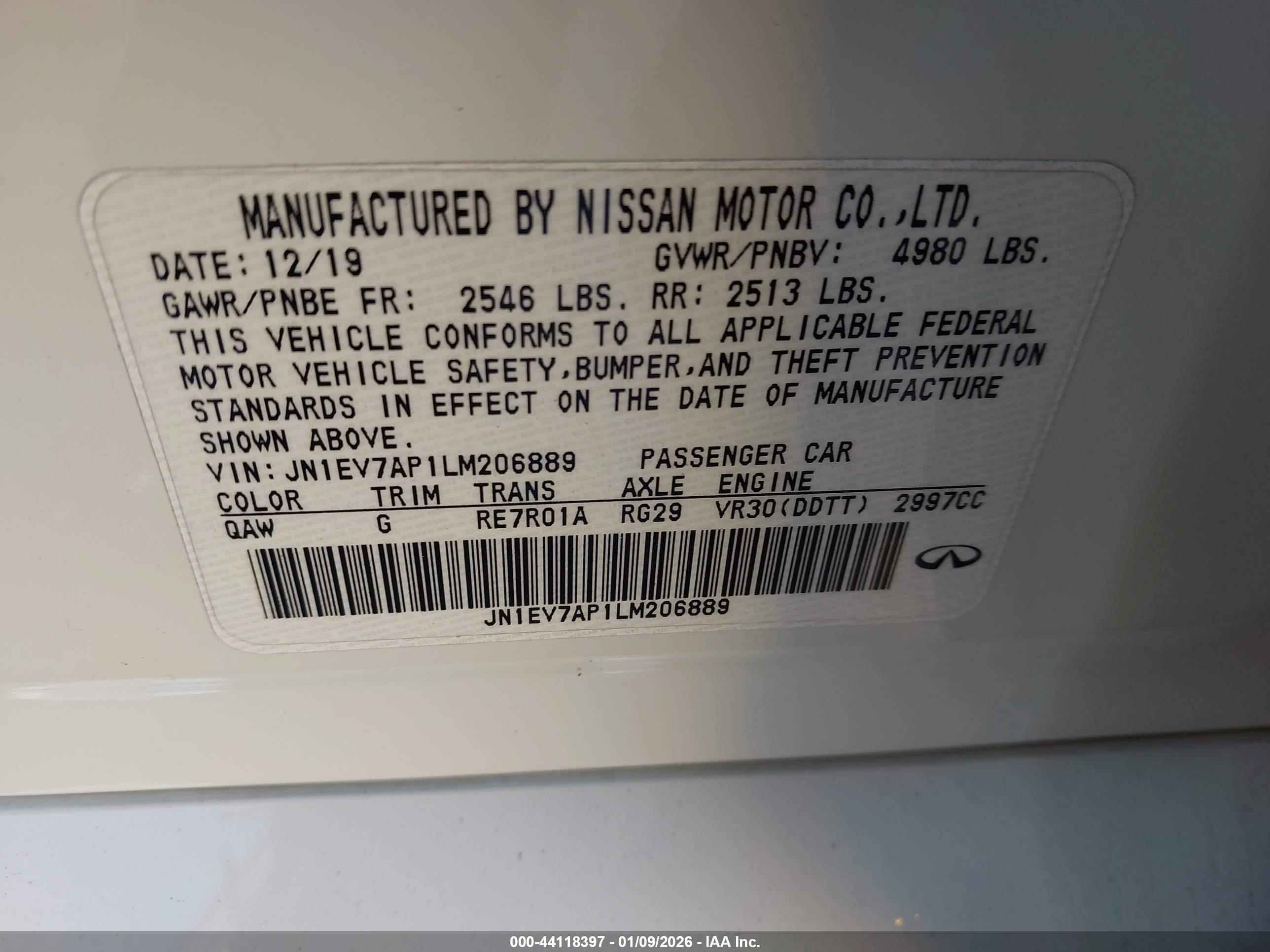 INFINITI Q50 image 9