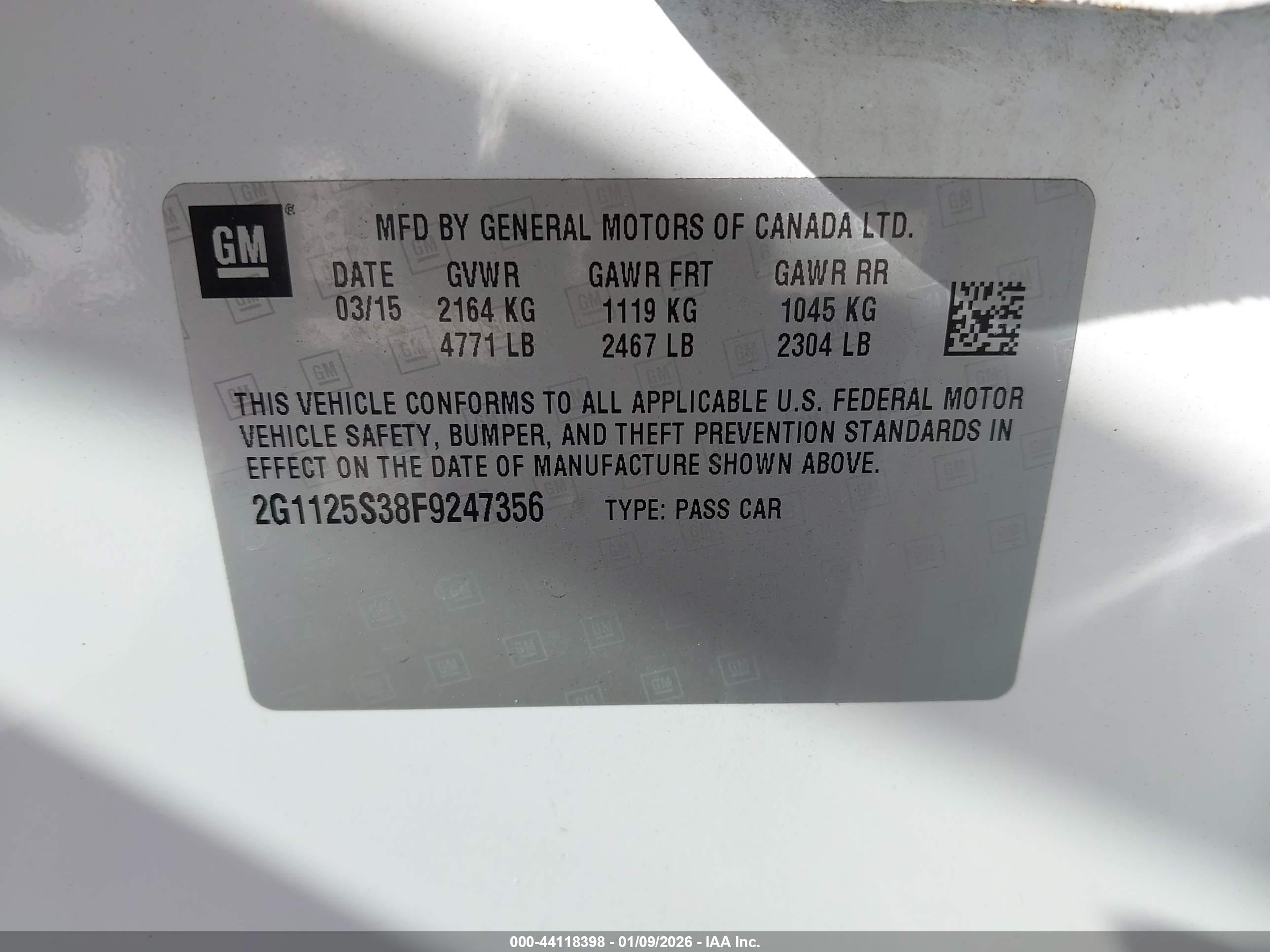 CHEVROLET IMPALA image 9