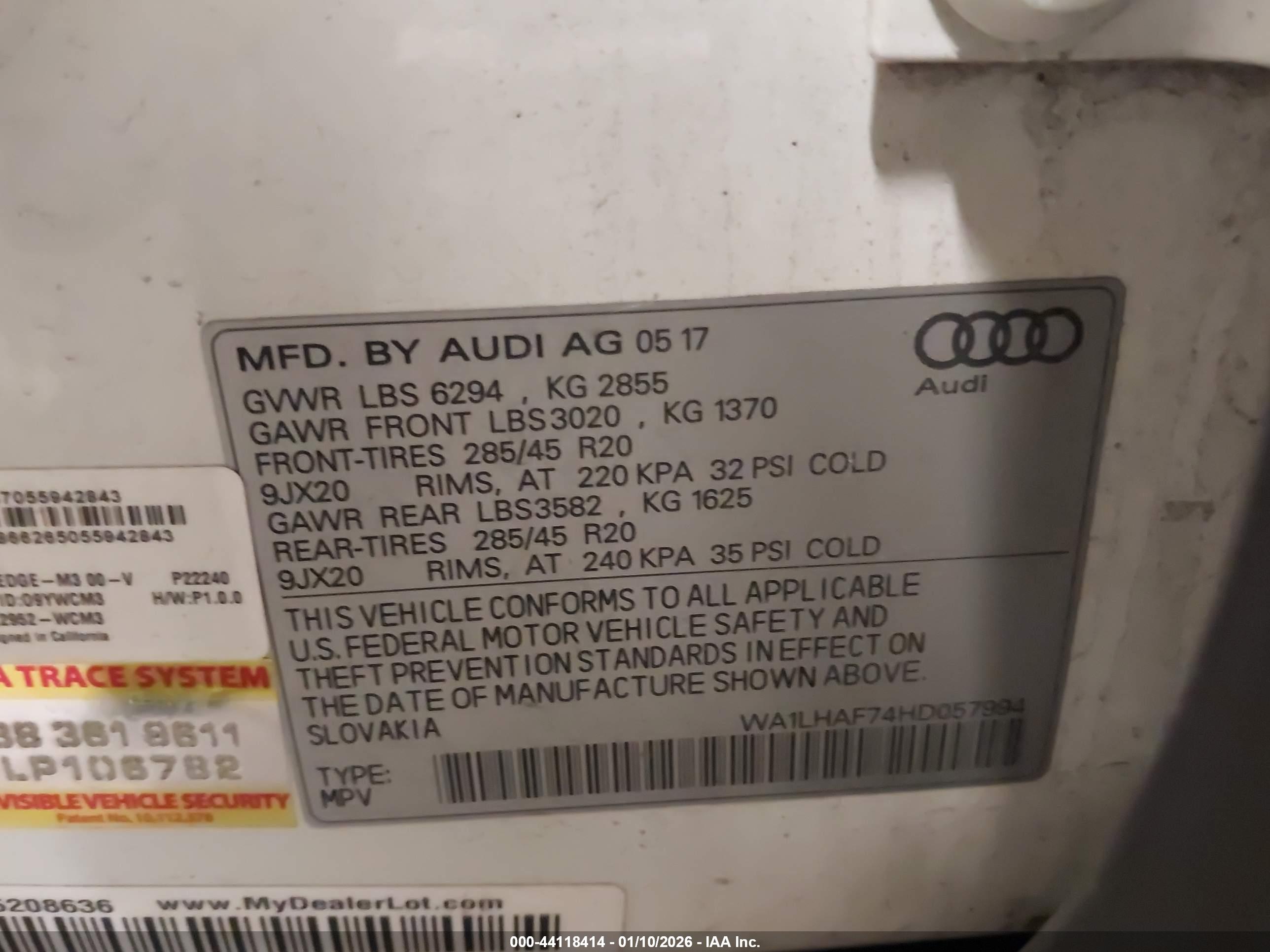 AUDI Q7 image 9