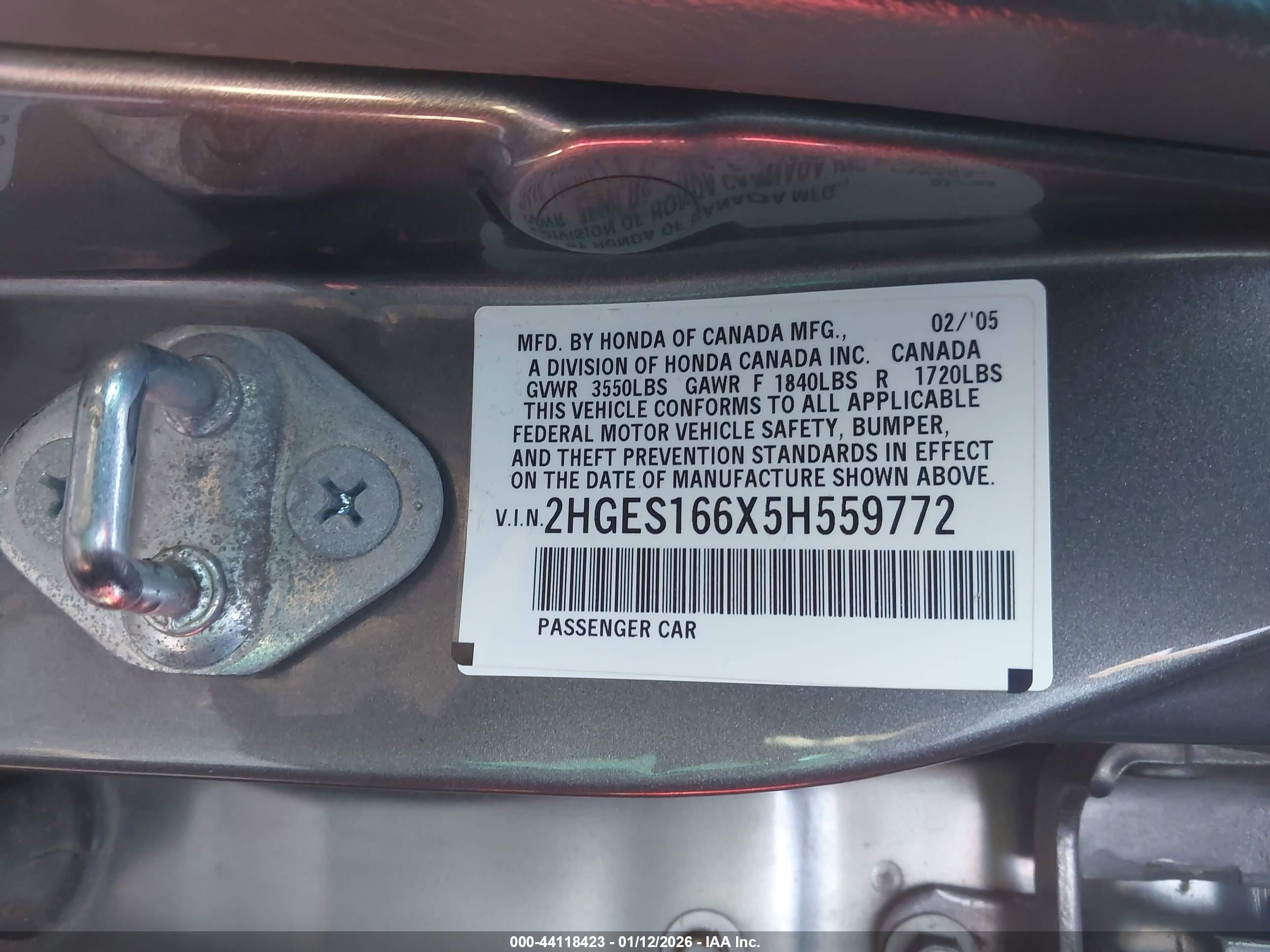 HONDA CIVIC image 9