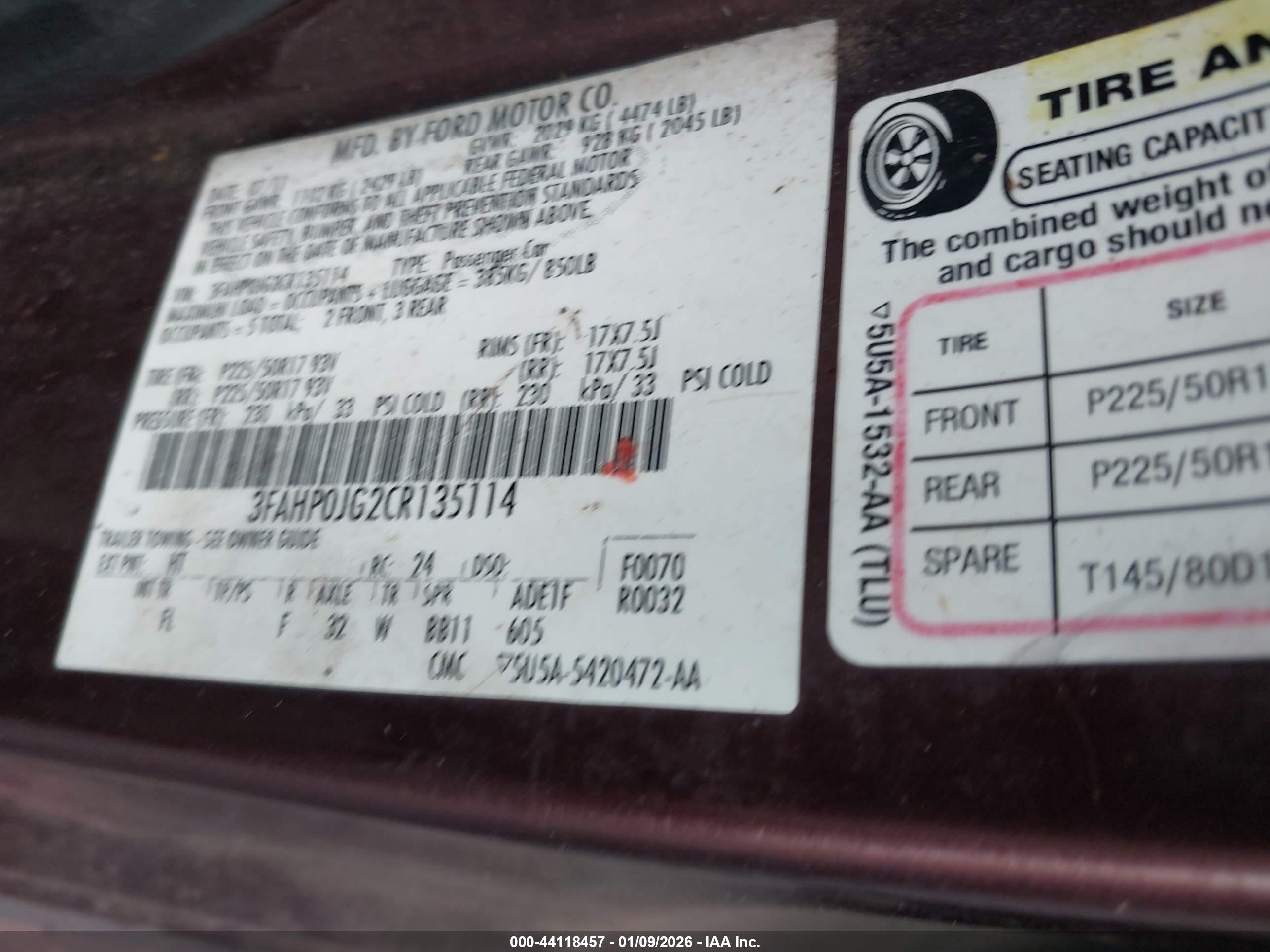 FORD FUSION image 9
