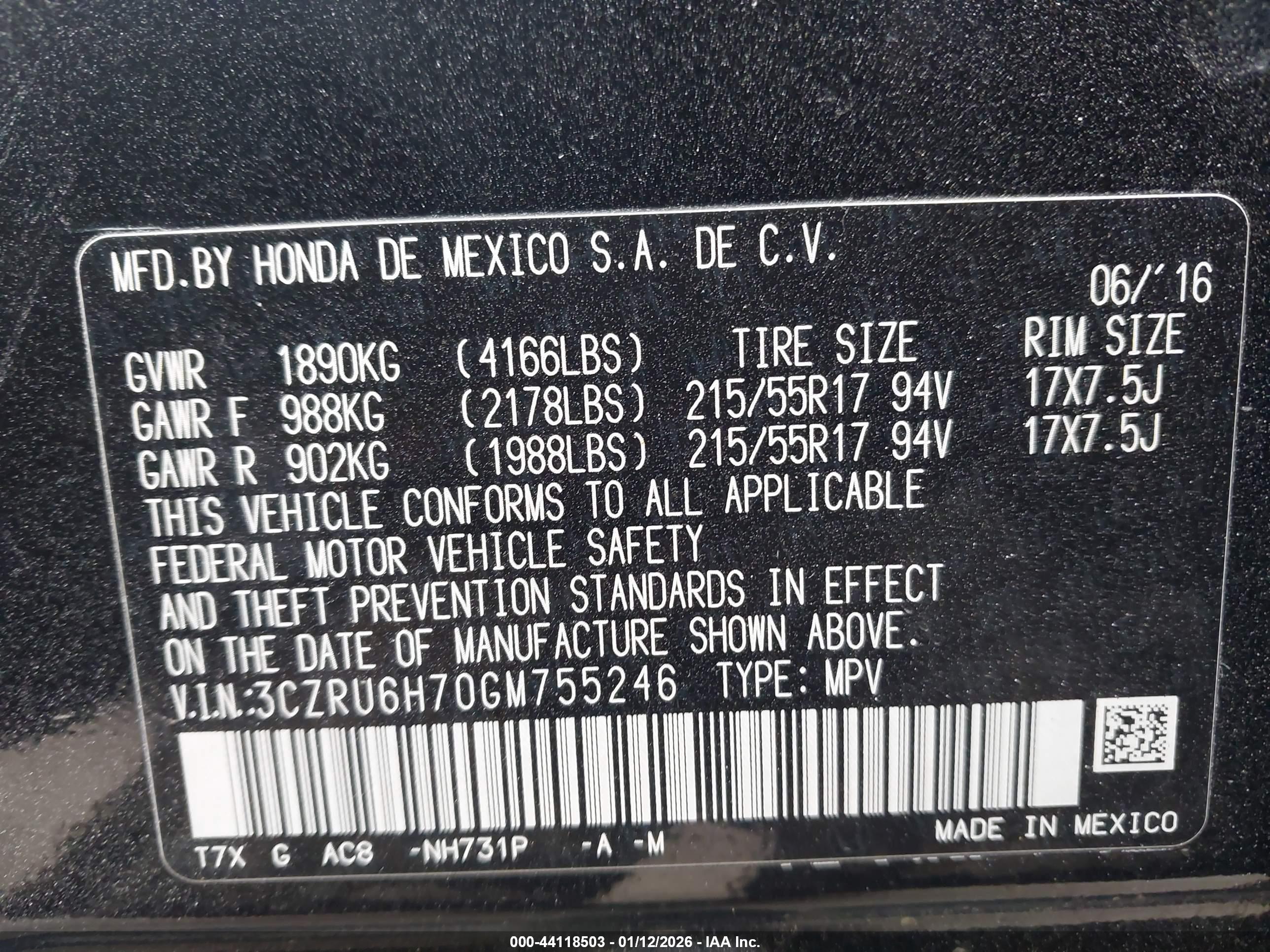 HONDA HR-V image 9