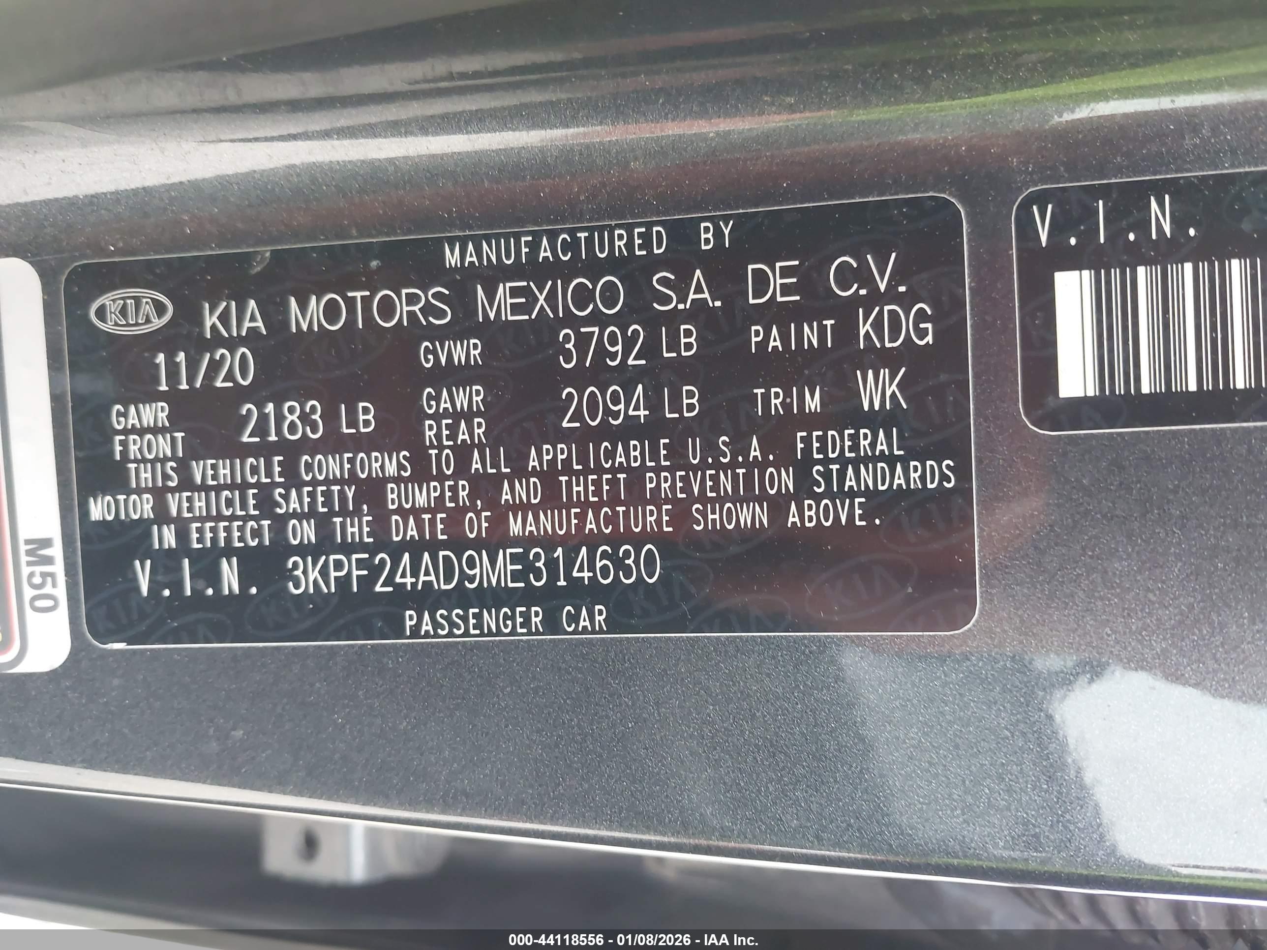 KIA FORTE image 9