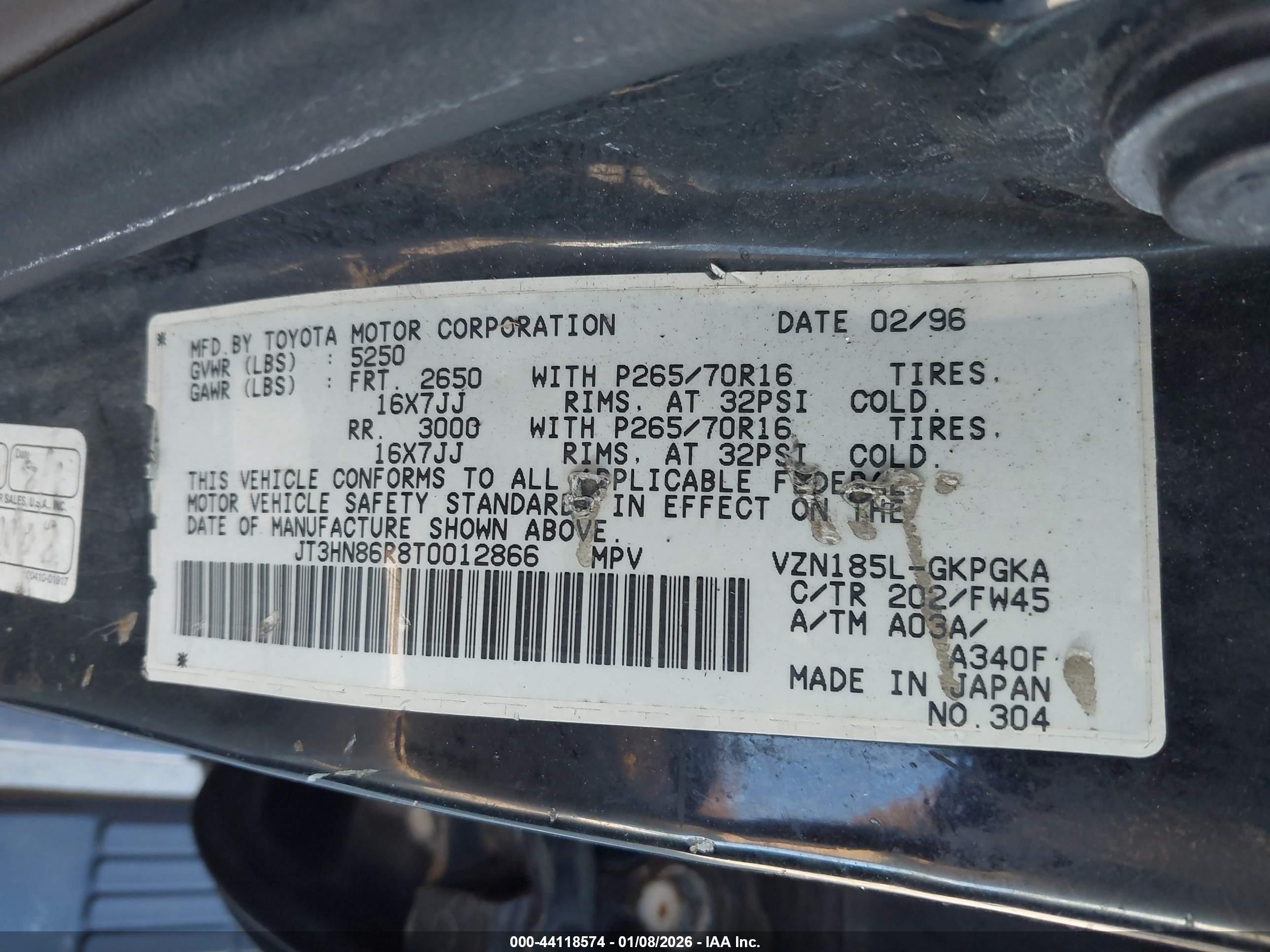 TOYOTA 4RUNNER image 9