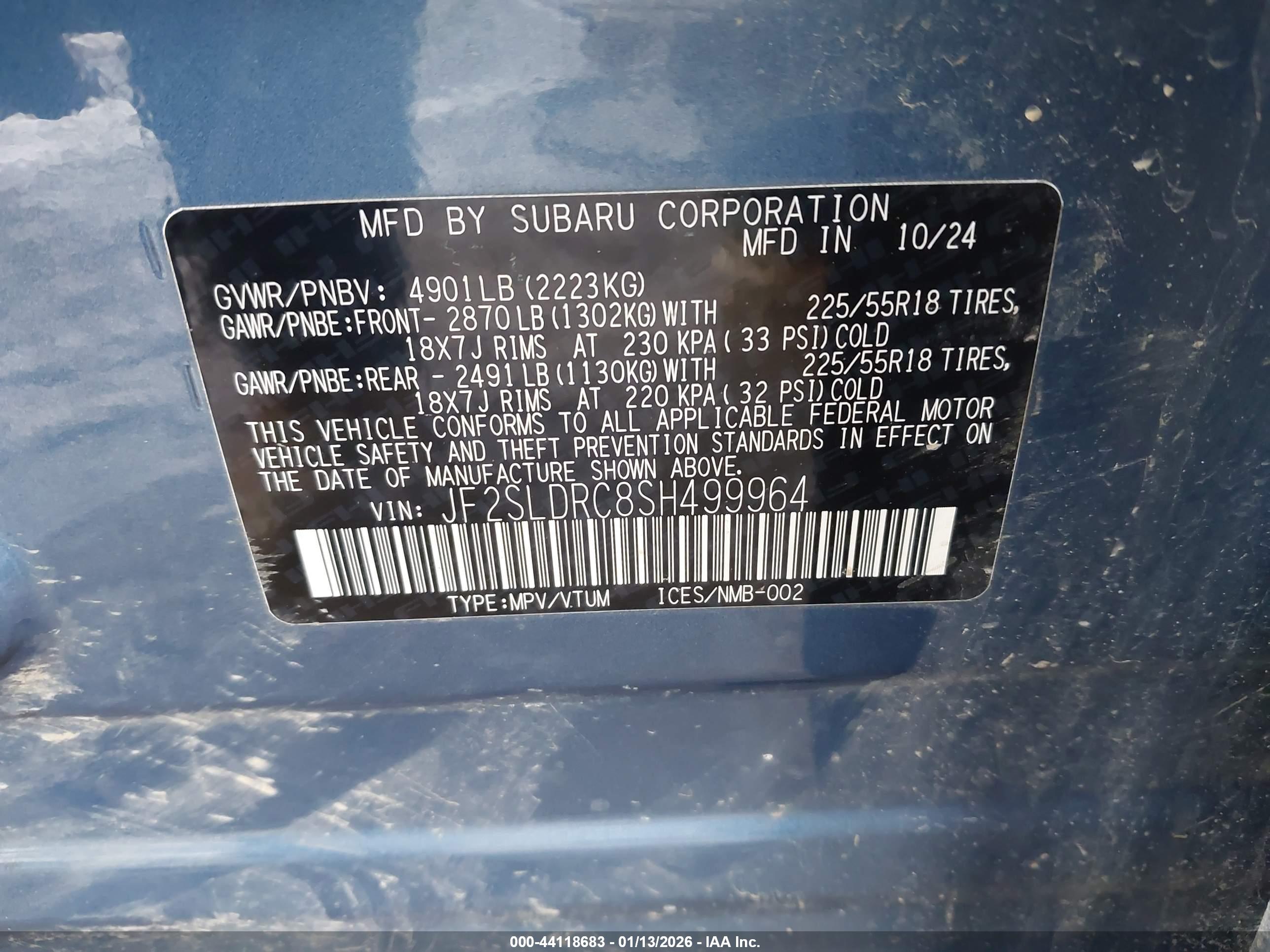 SUBARU FORESTER image 9