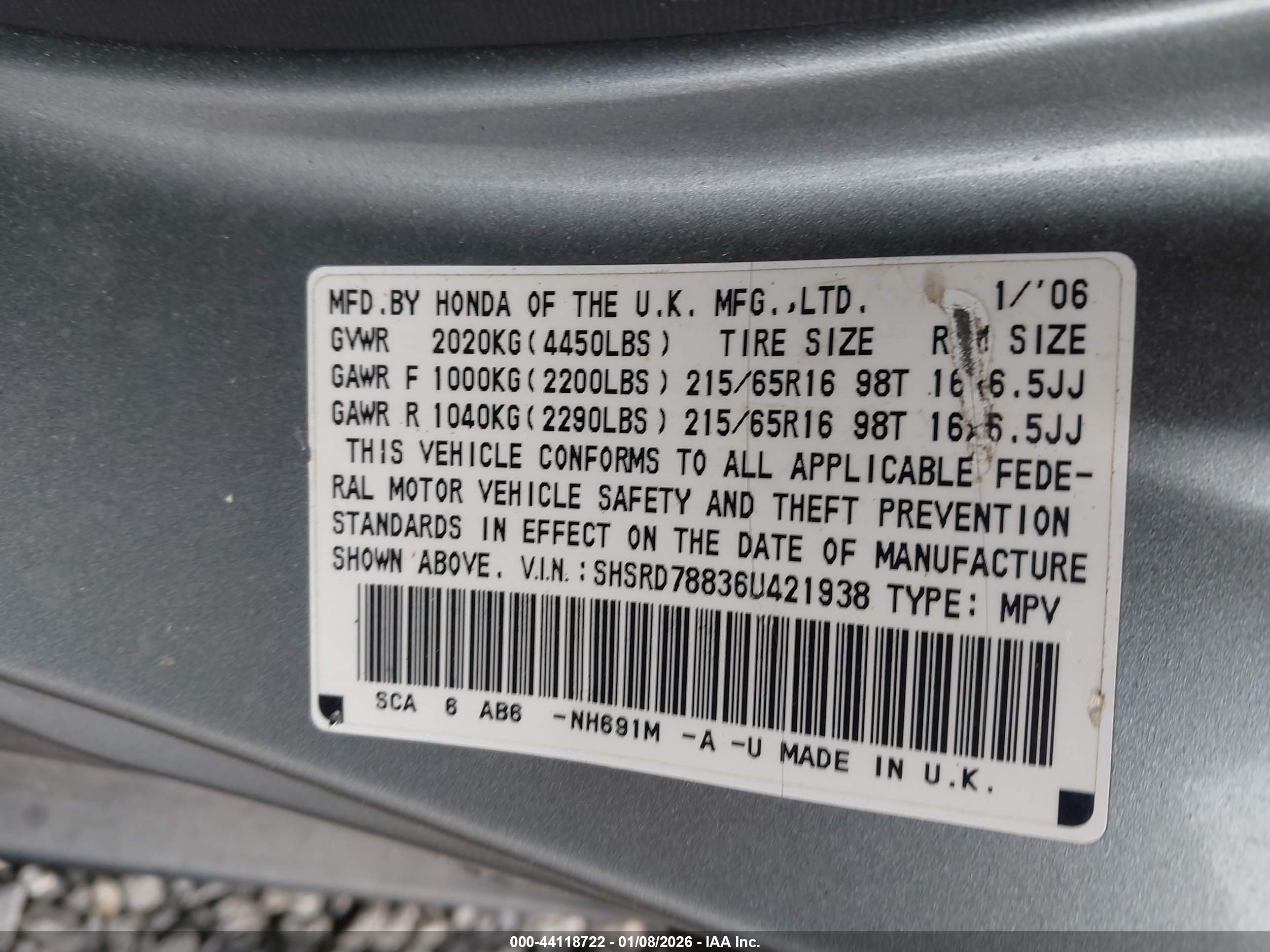 HONDA CR-V image 9