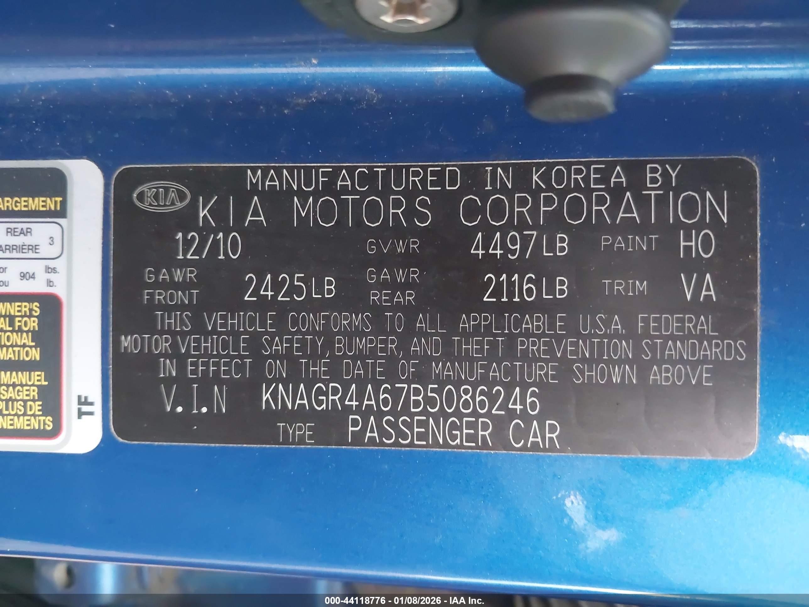 KIA OPTIMA image 9