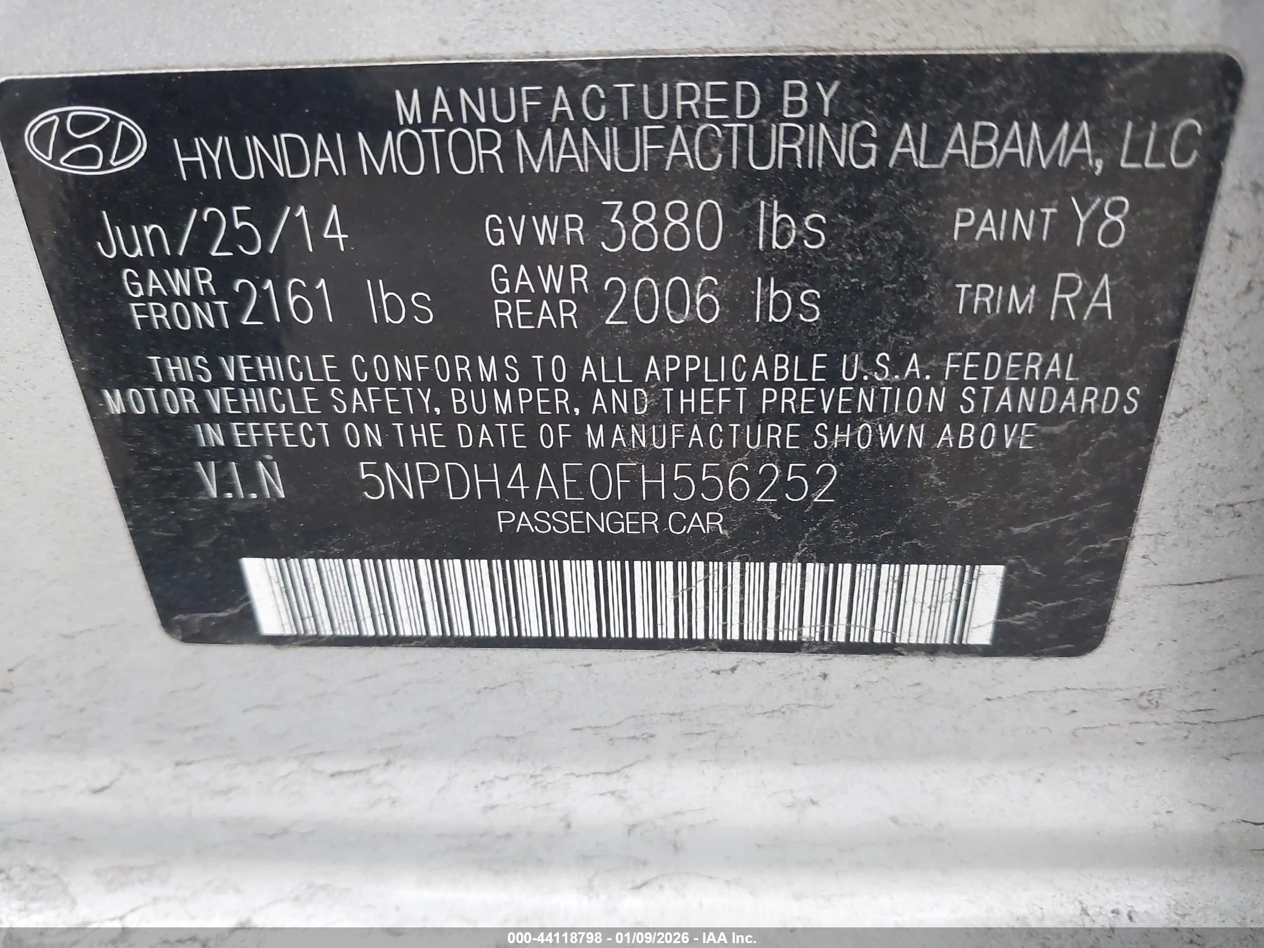 HYUNDAI ELANTRA image 9