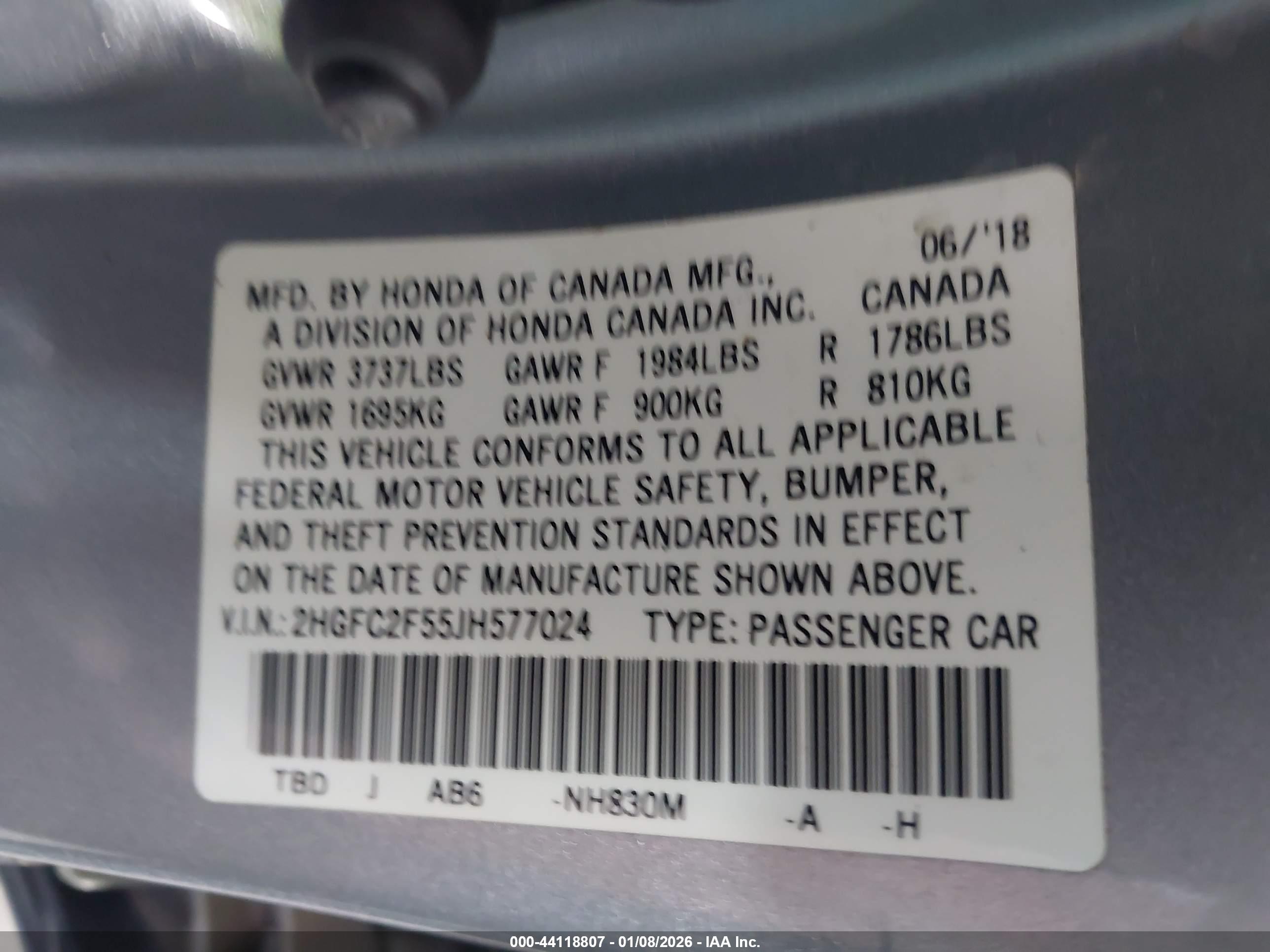 HONDA CIVIC image 9