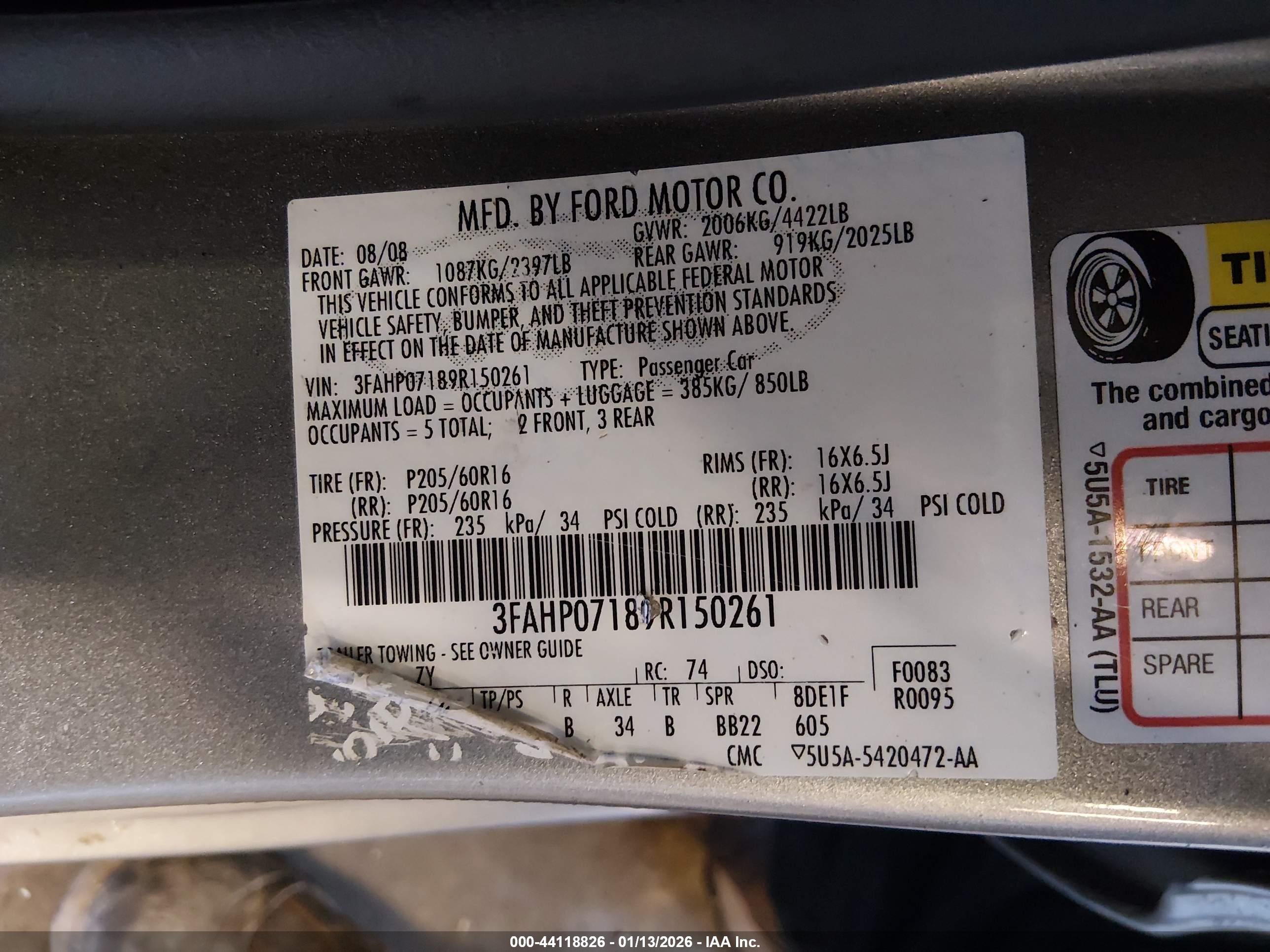 FORD FUSION image 9