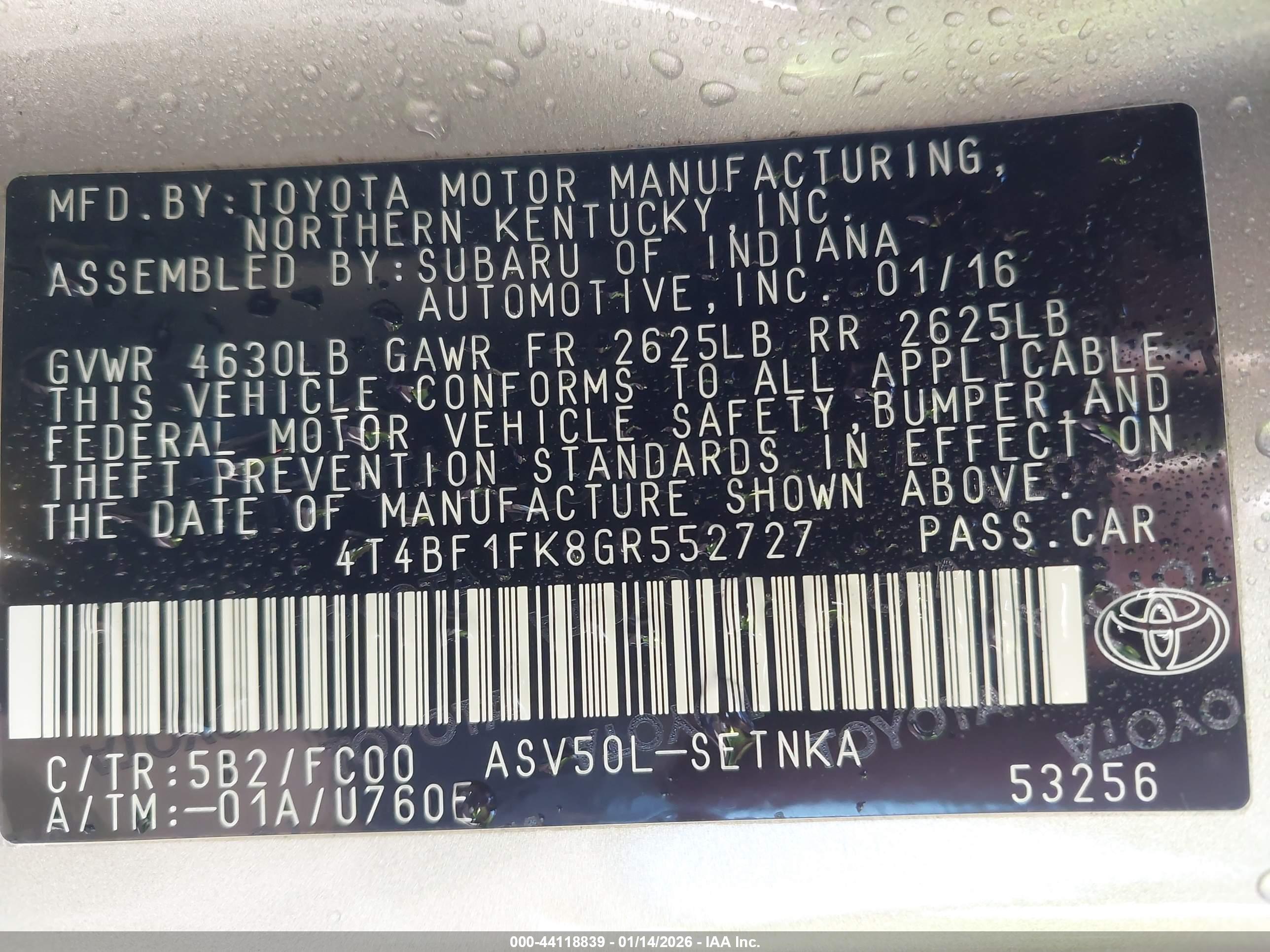 TOYOTA CAMRY image 9