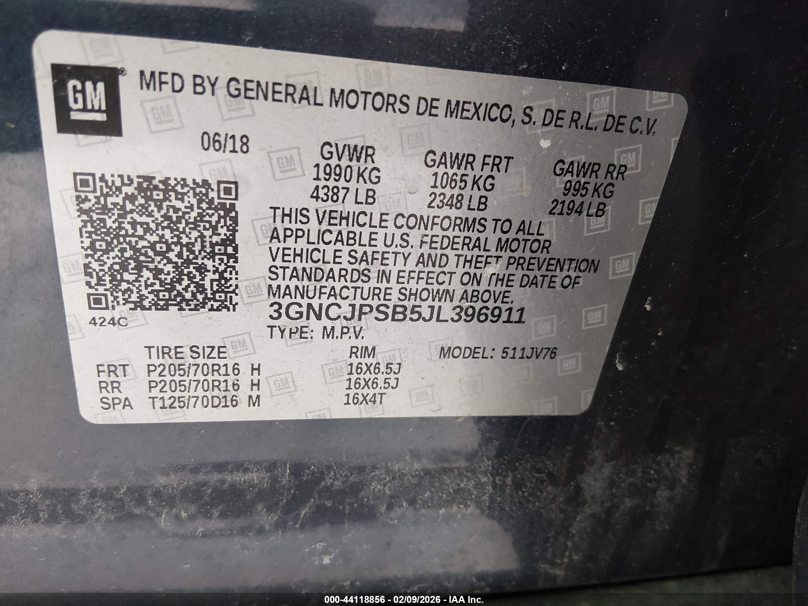 CHEVROLET TRAX image 9