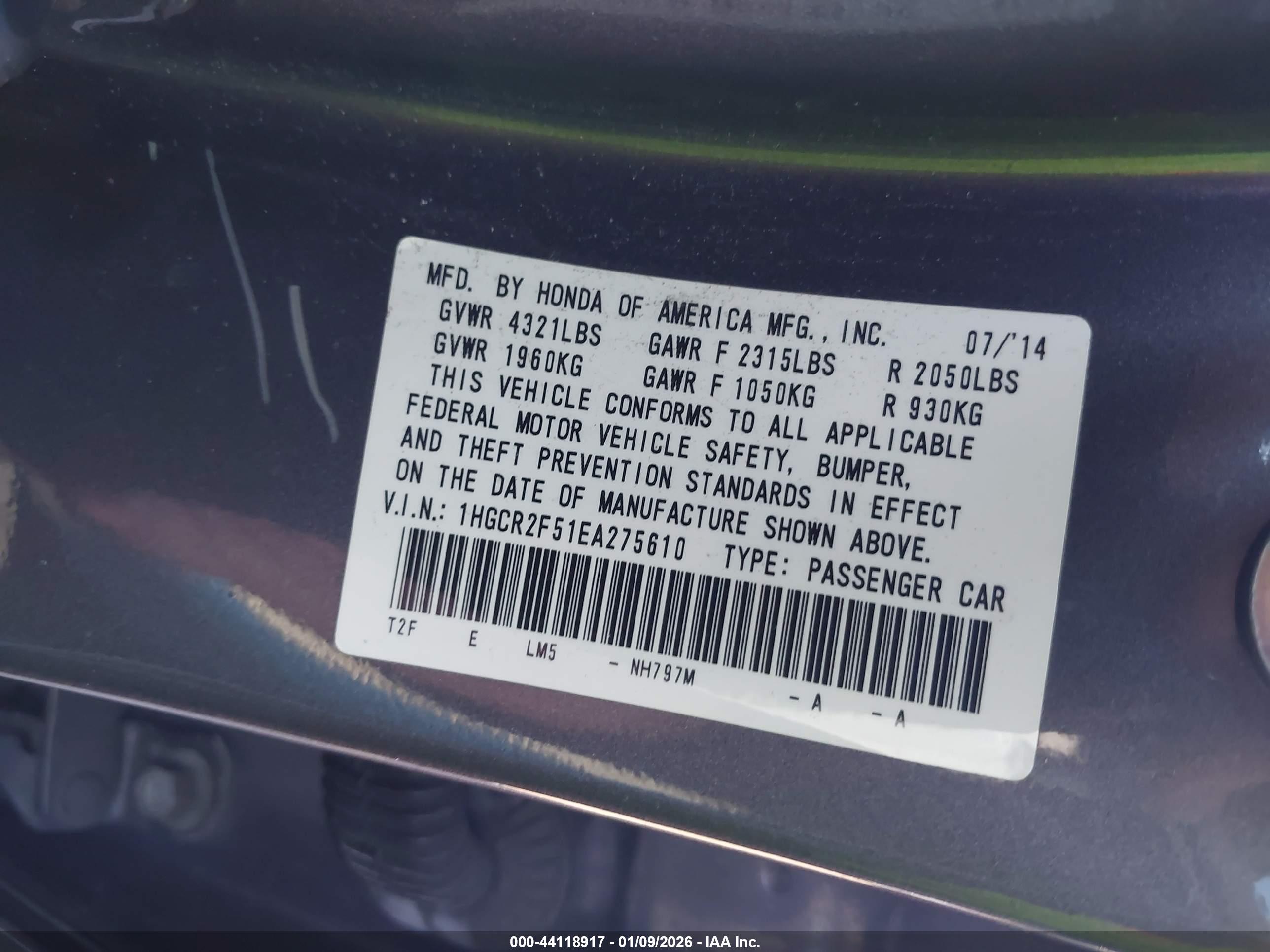 HONDA ACCORD image 9