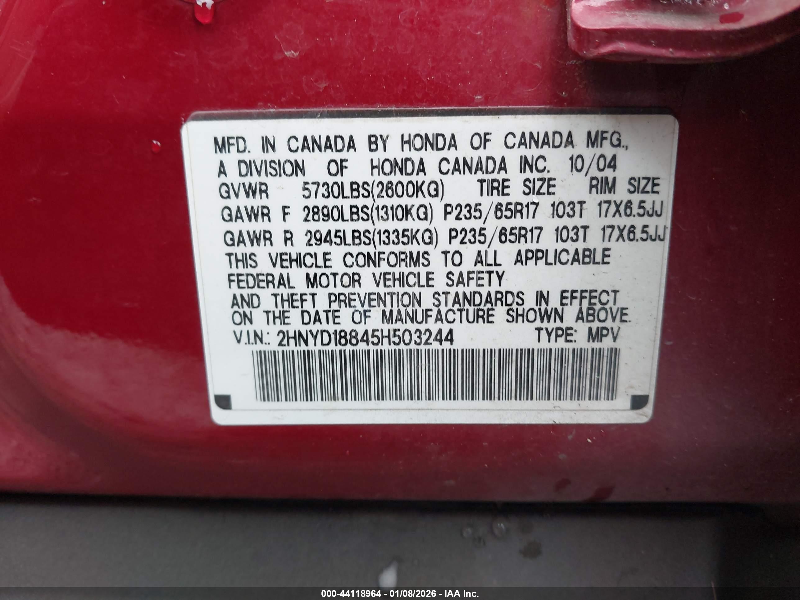 ACURA MDX image 9