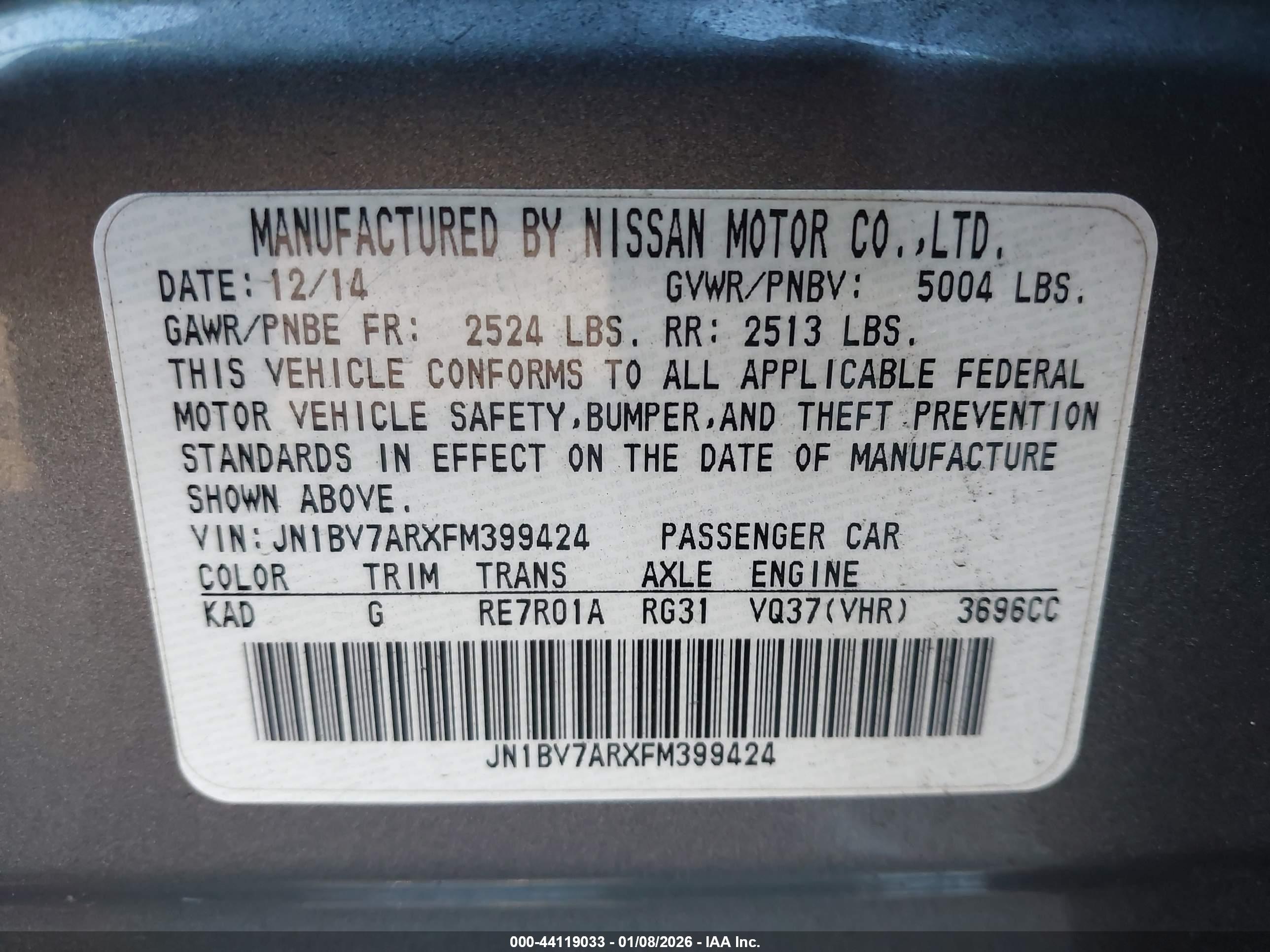 INFINITI Q50 image 9