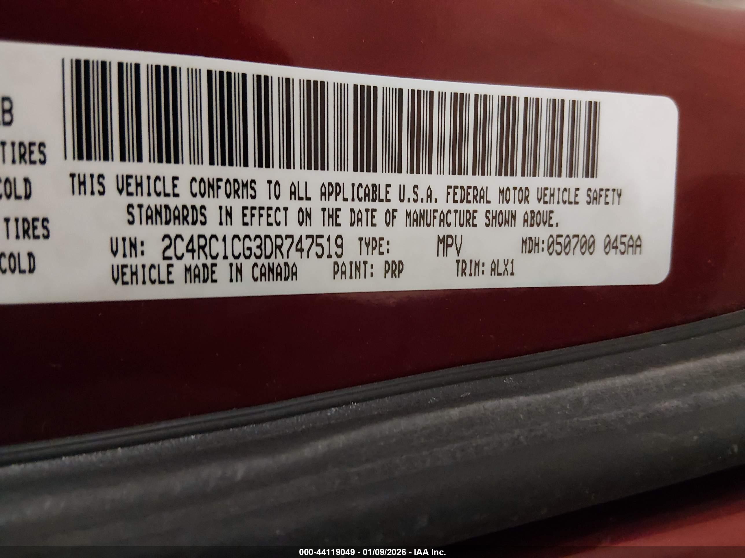 CHRYSLER TOWN image 9