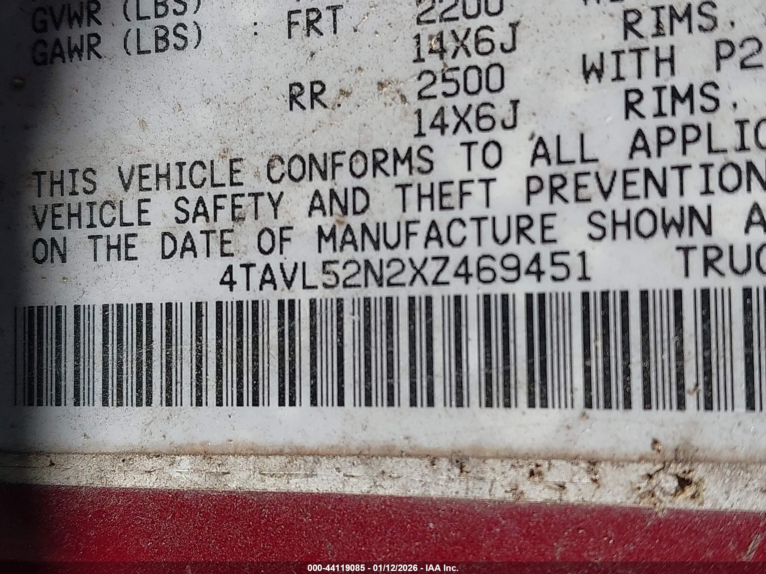 TOYOTA TACOMA image 9