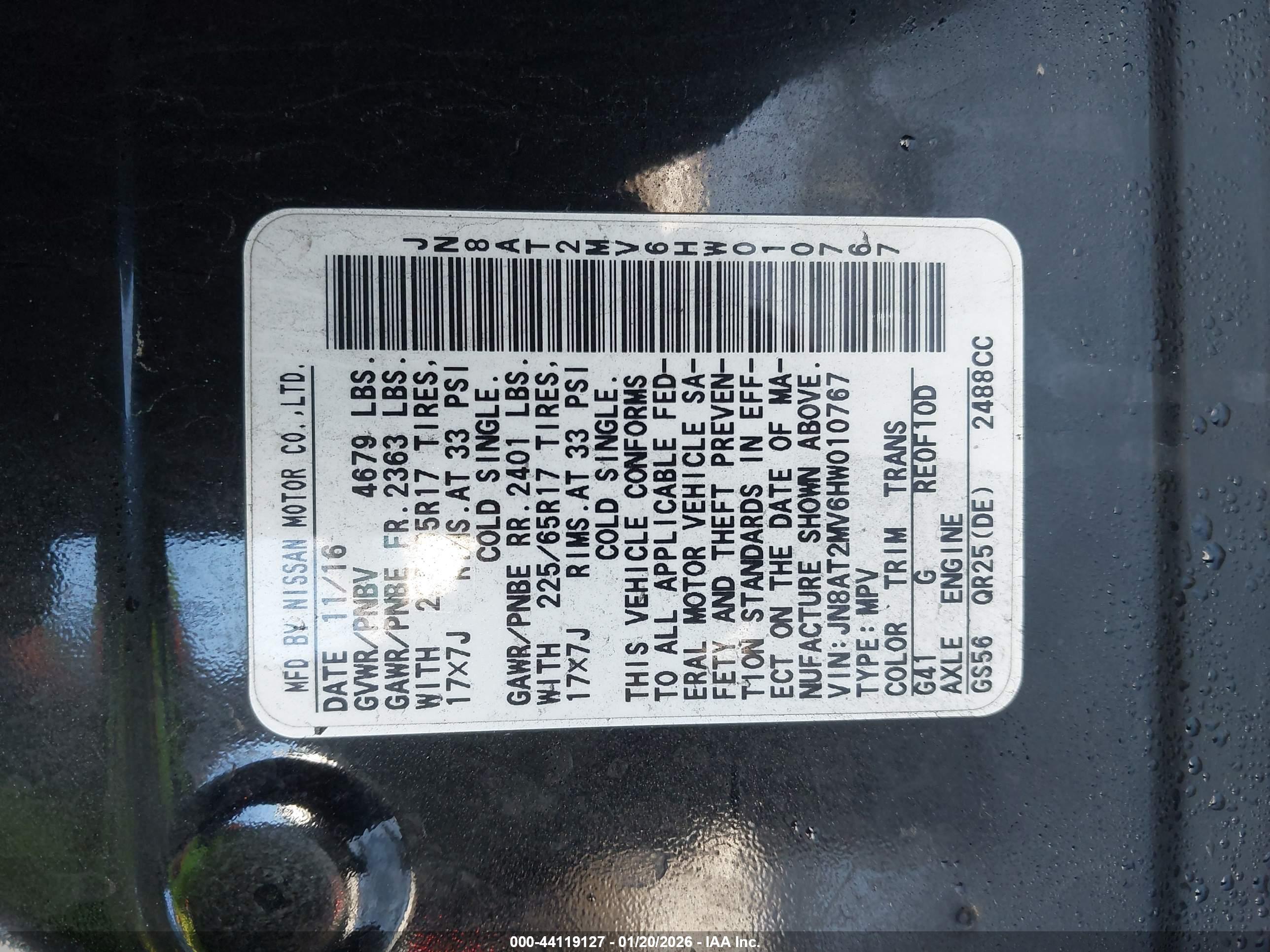 NISSAN ROGUE image 9