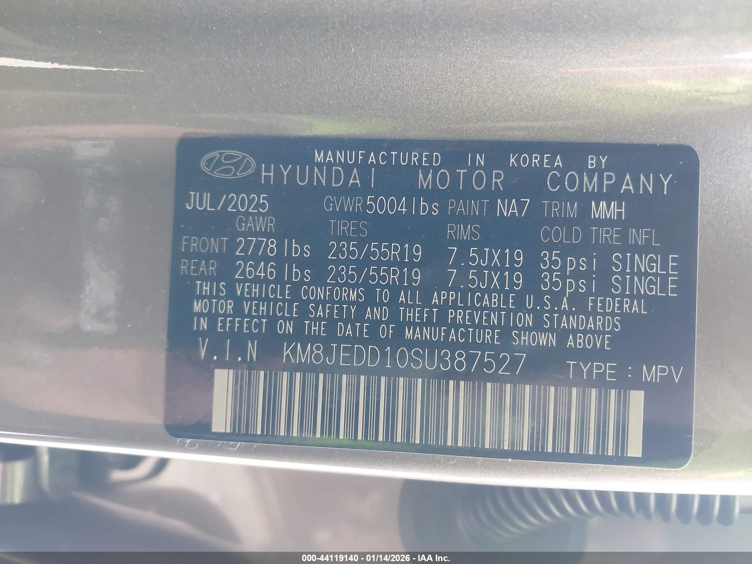 HYUNDAI TUCSON image 9