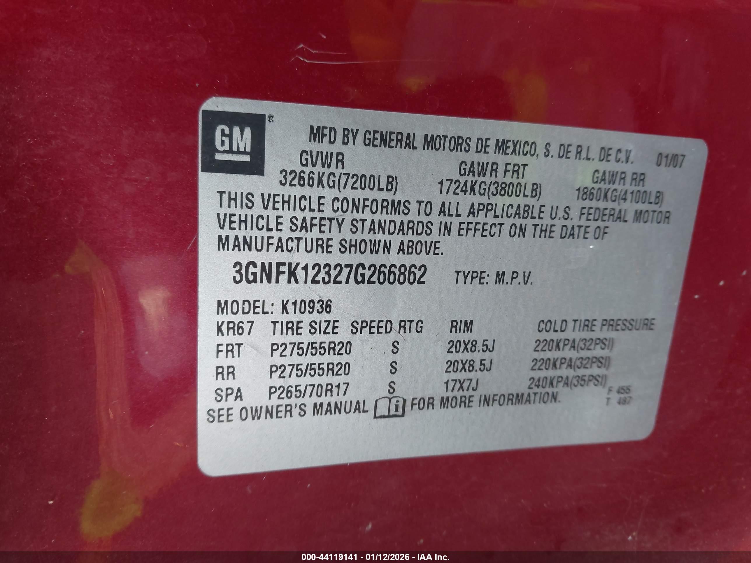 CHEVROLET AVALANCHE image 9