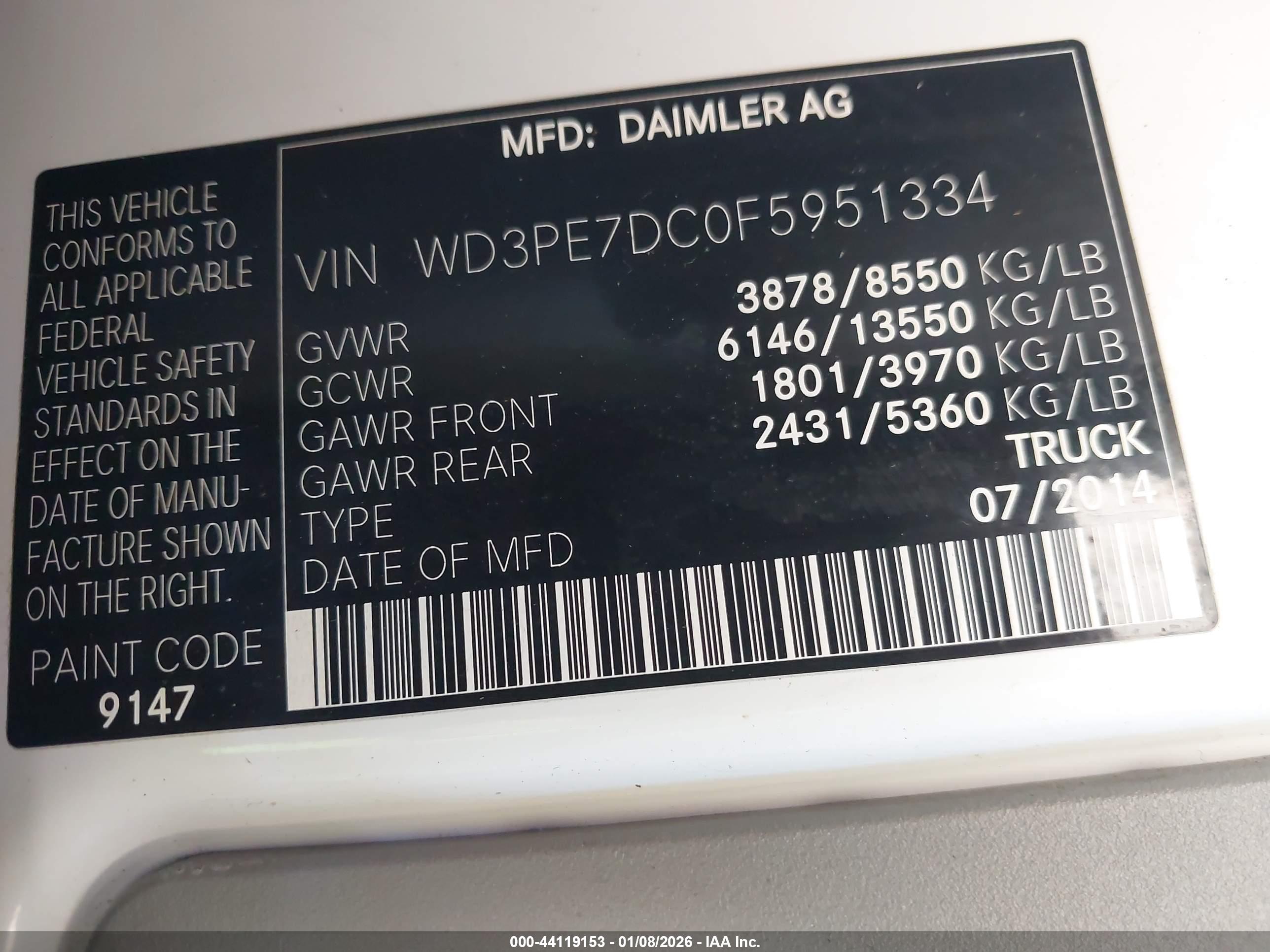 MERCEDES-BENZ SPRINTER image 9