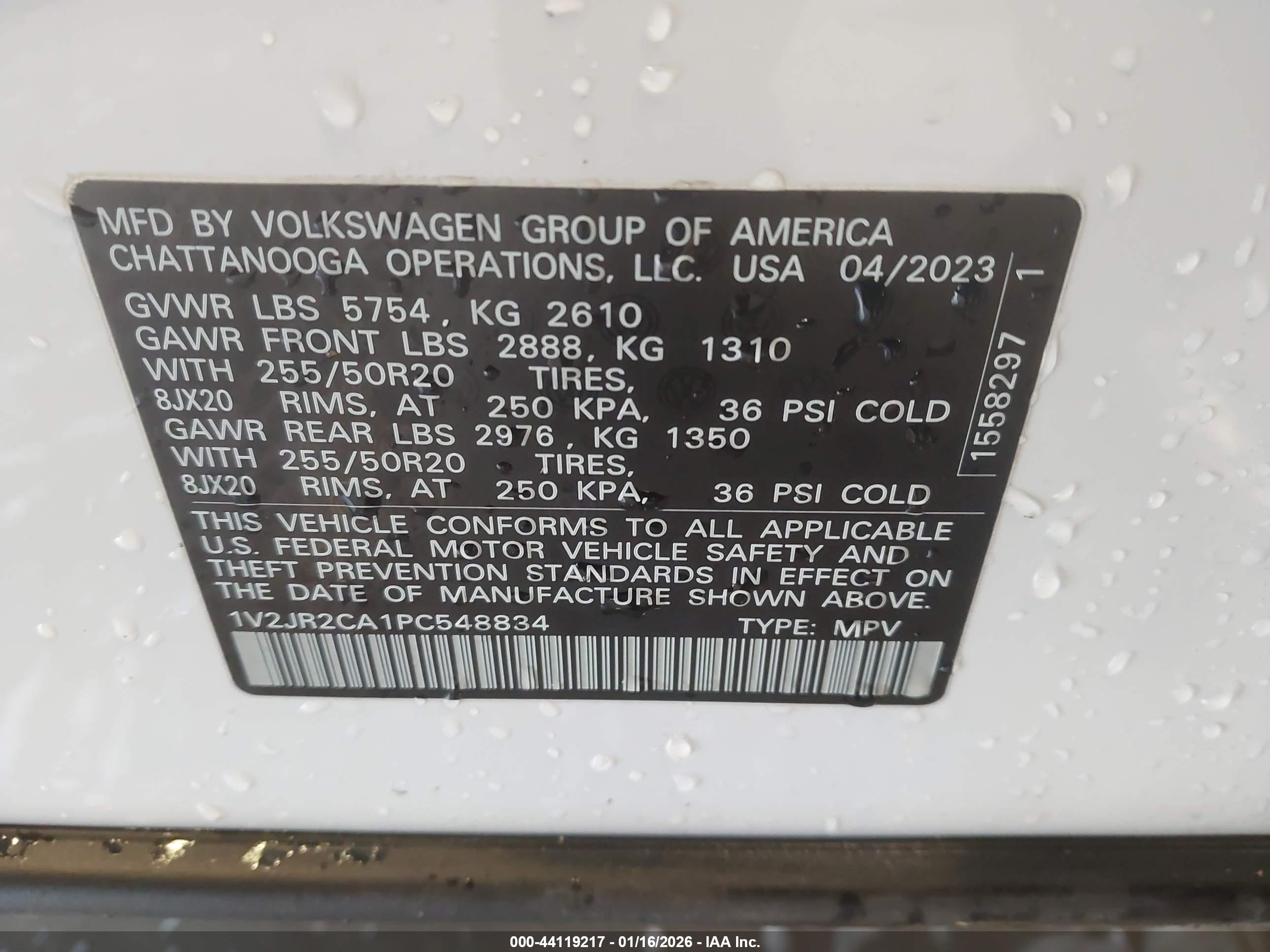VOLKSWAGEN ATLAS image 9