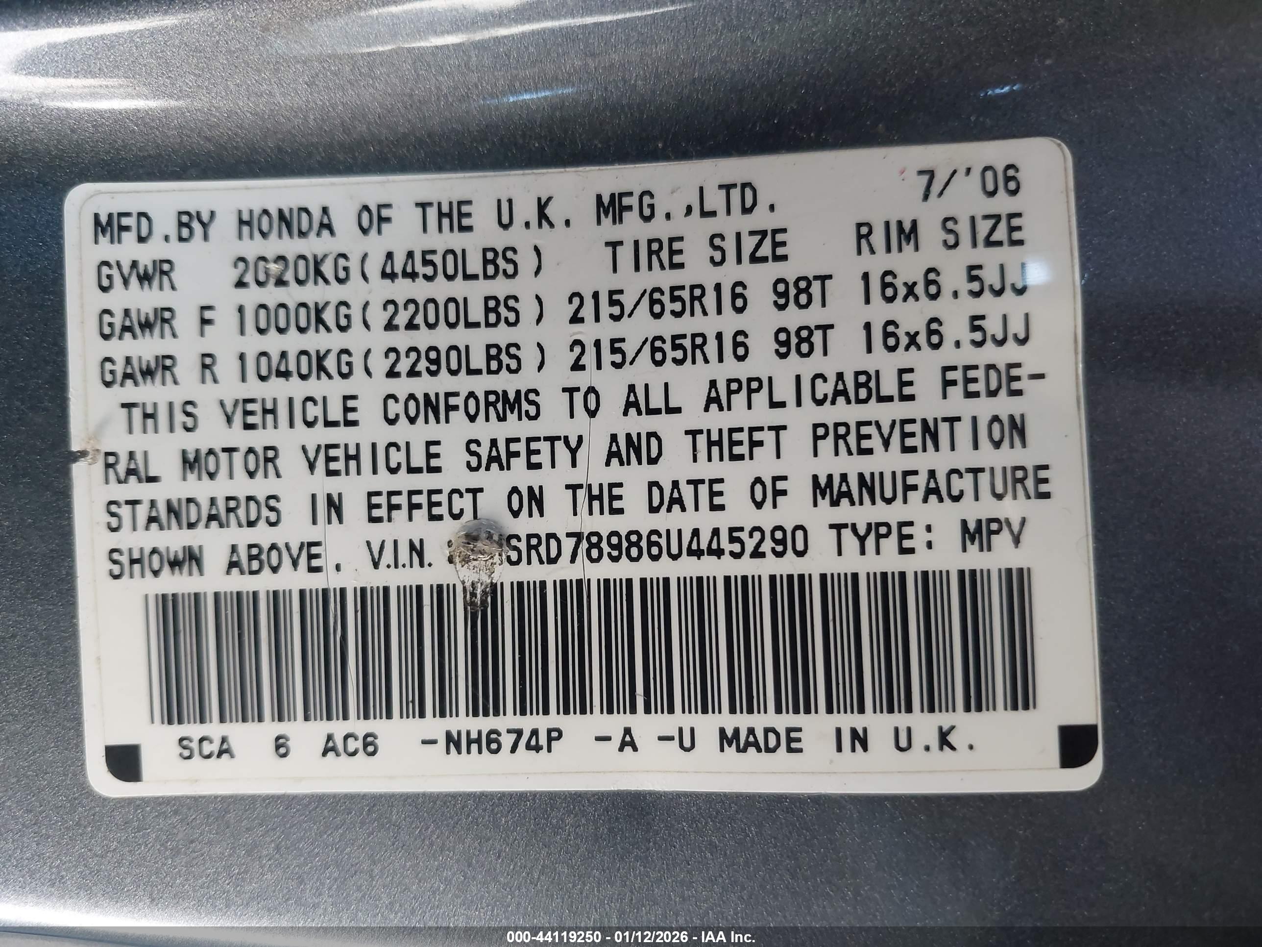 HONDA CR-V image 9