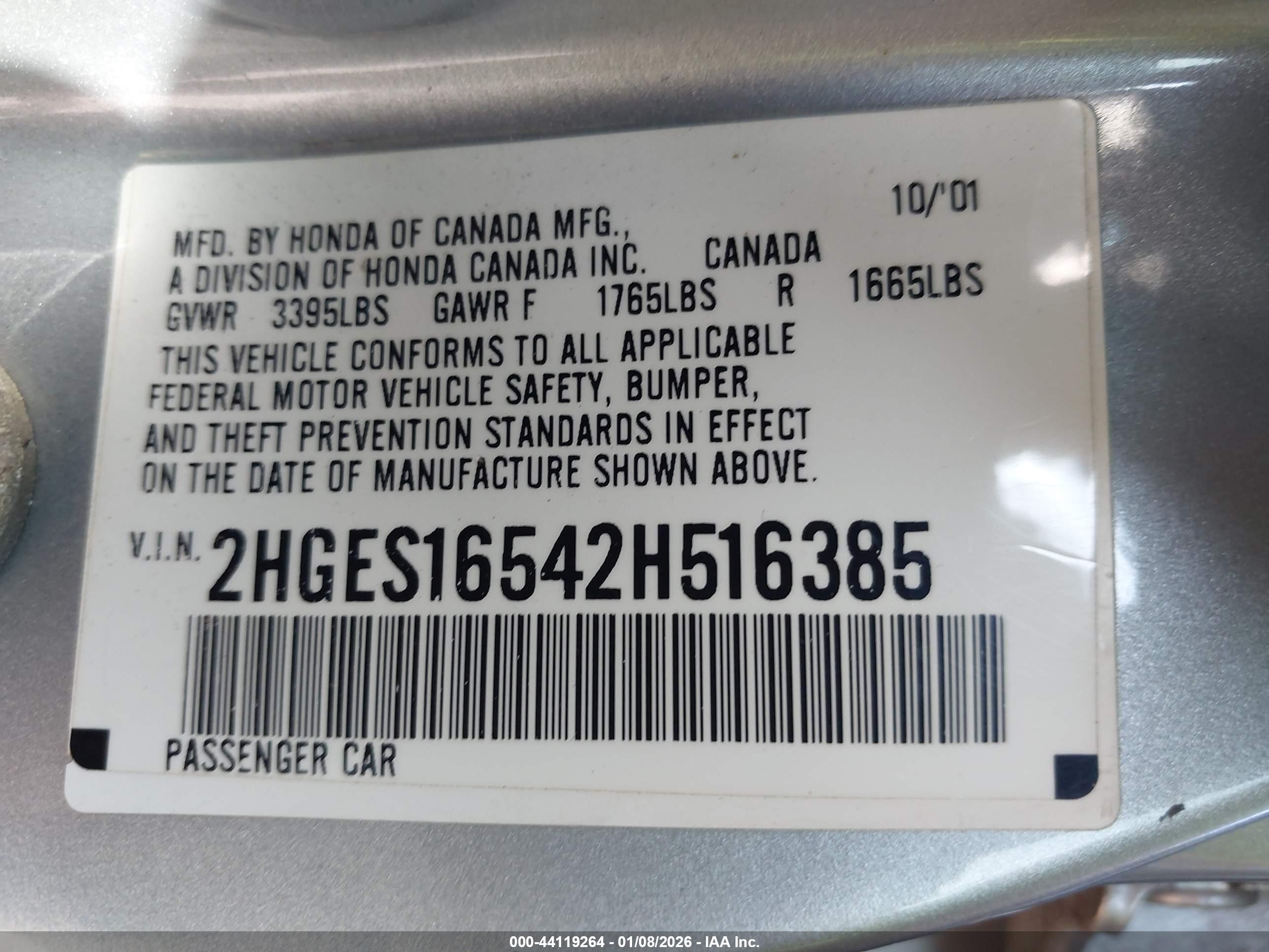 HONDA CIVIC image 9