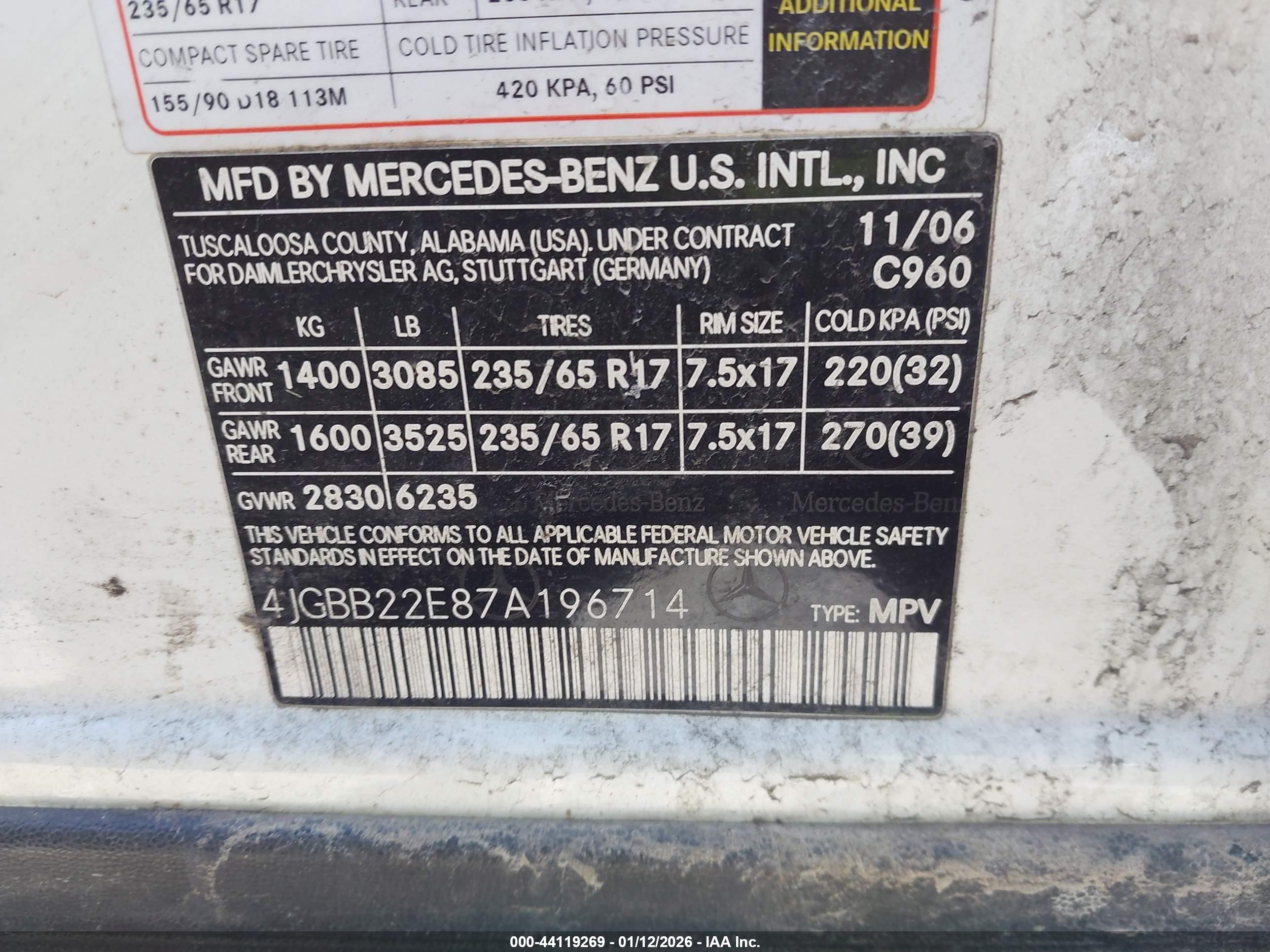MERCEDES-BENZ ML image 9