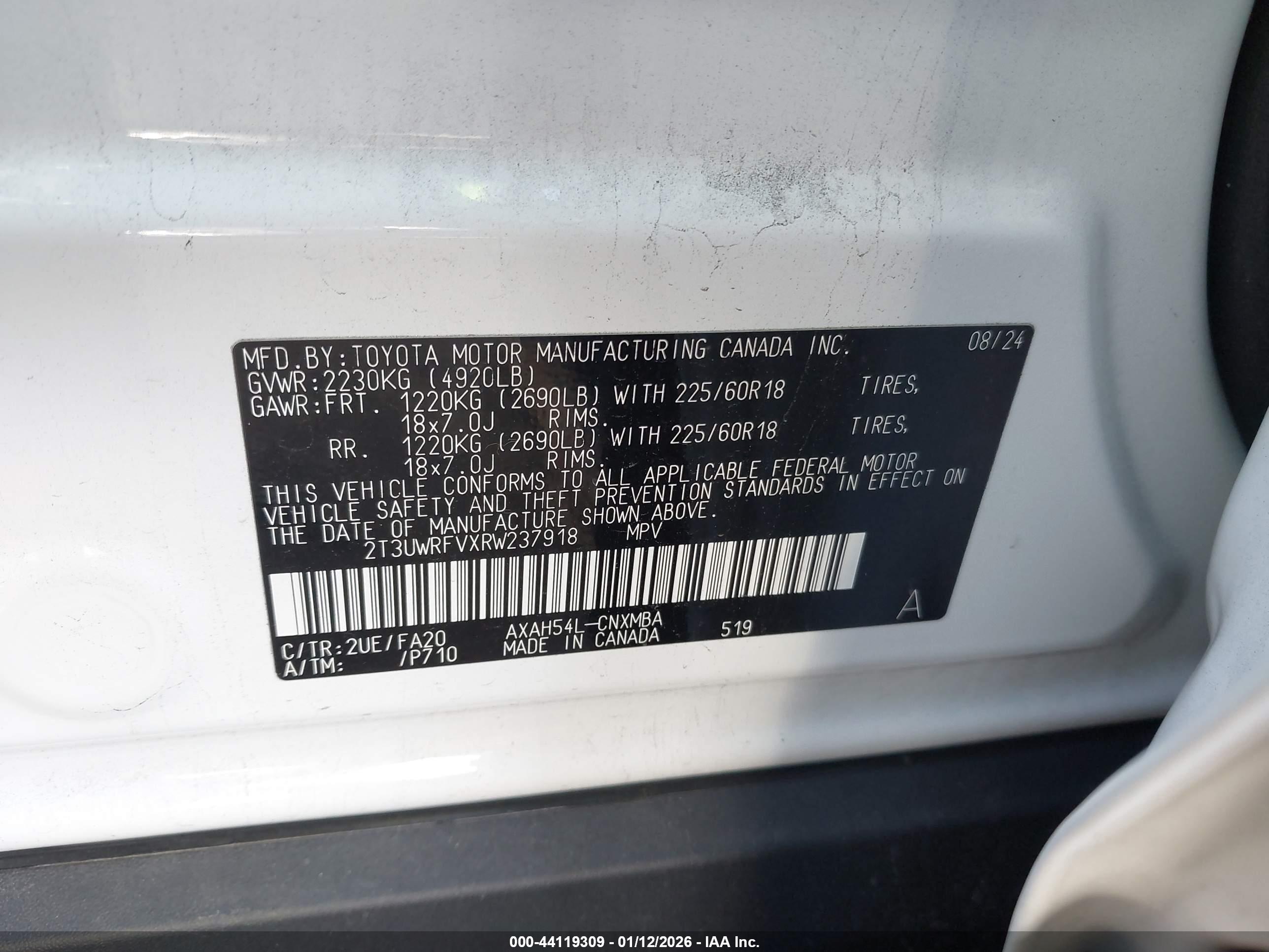 TOYOTA RAV4 image 9