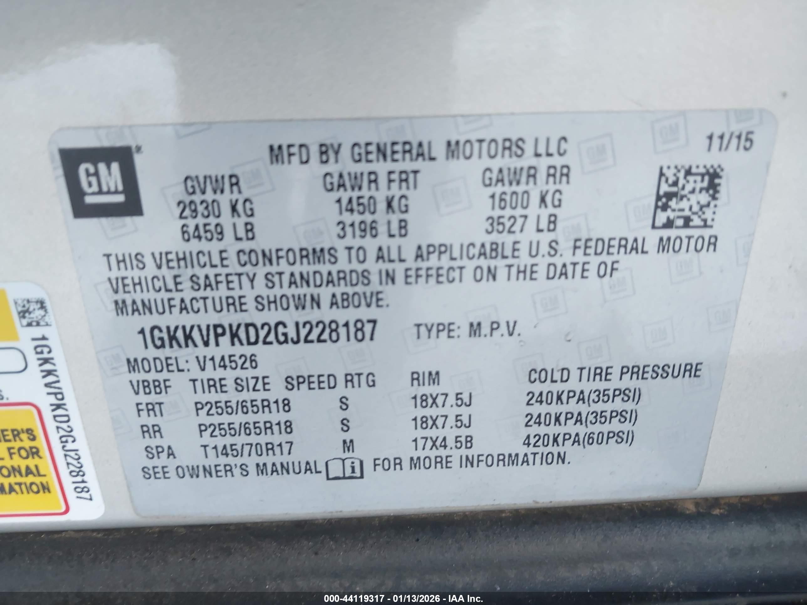 GMC ACADIA image 9