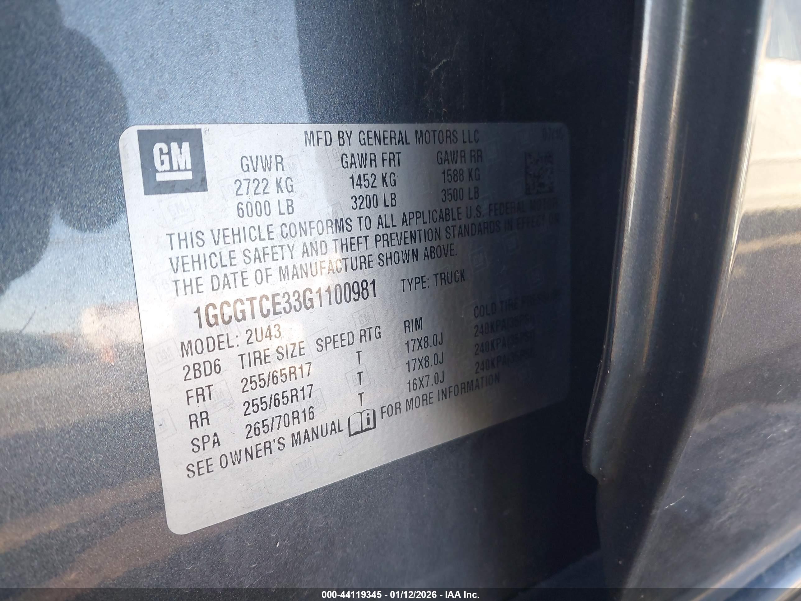 CHEVROLET COLORADO image 9