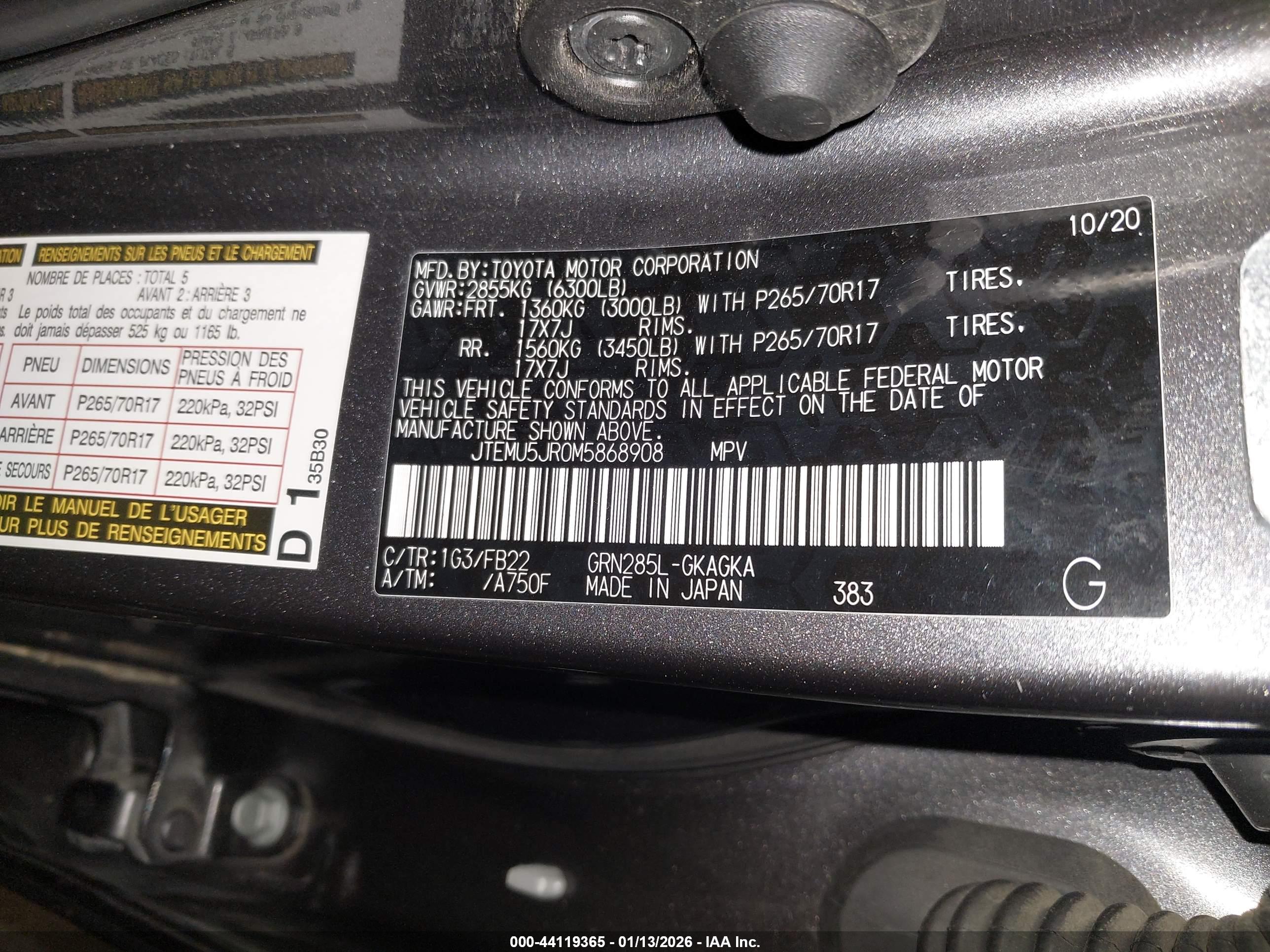 TOYOTA 4RUNNER image 9