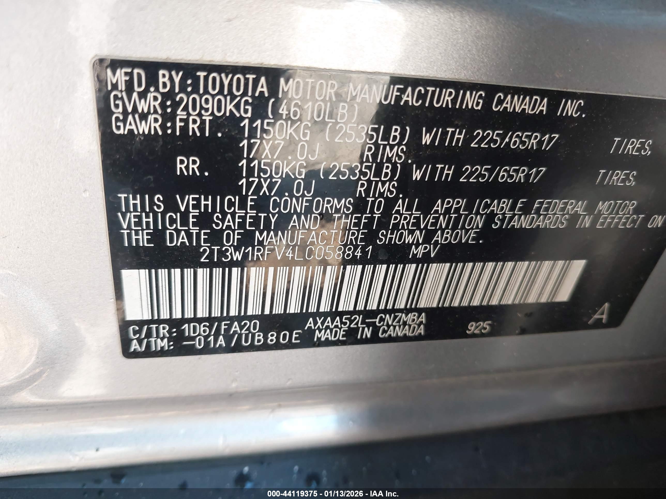 TOYOTA RAV4 image 9