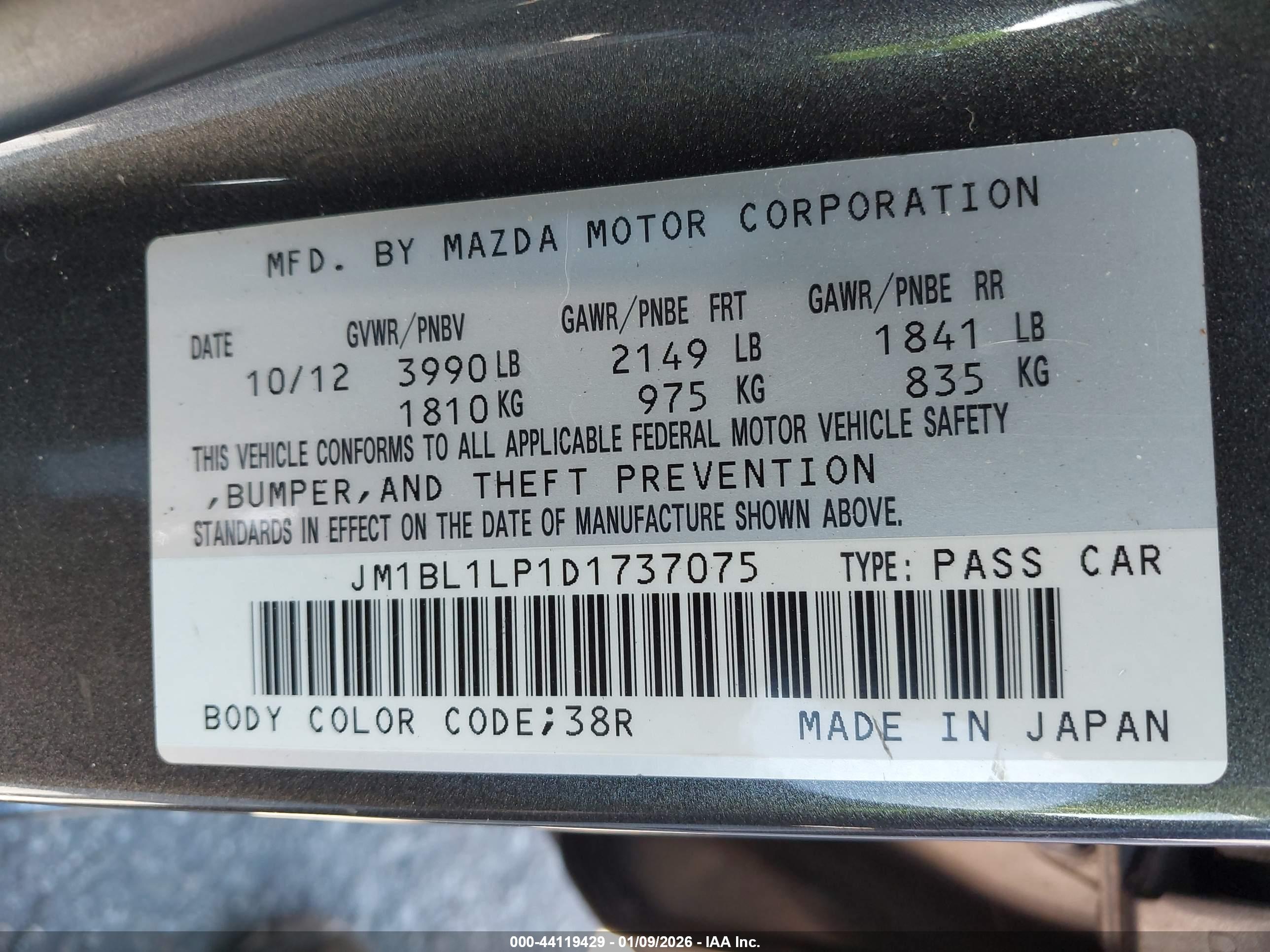 MAZDA MAZDA3 image 9